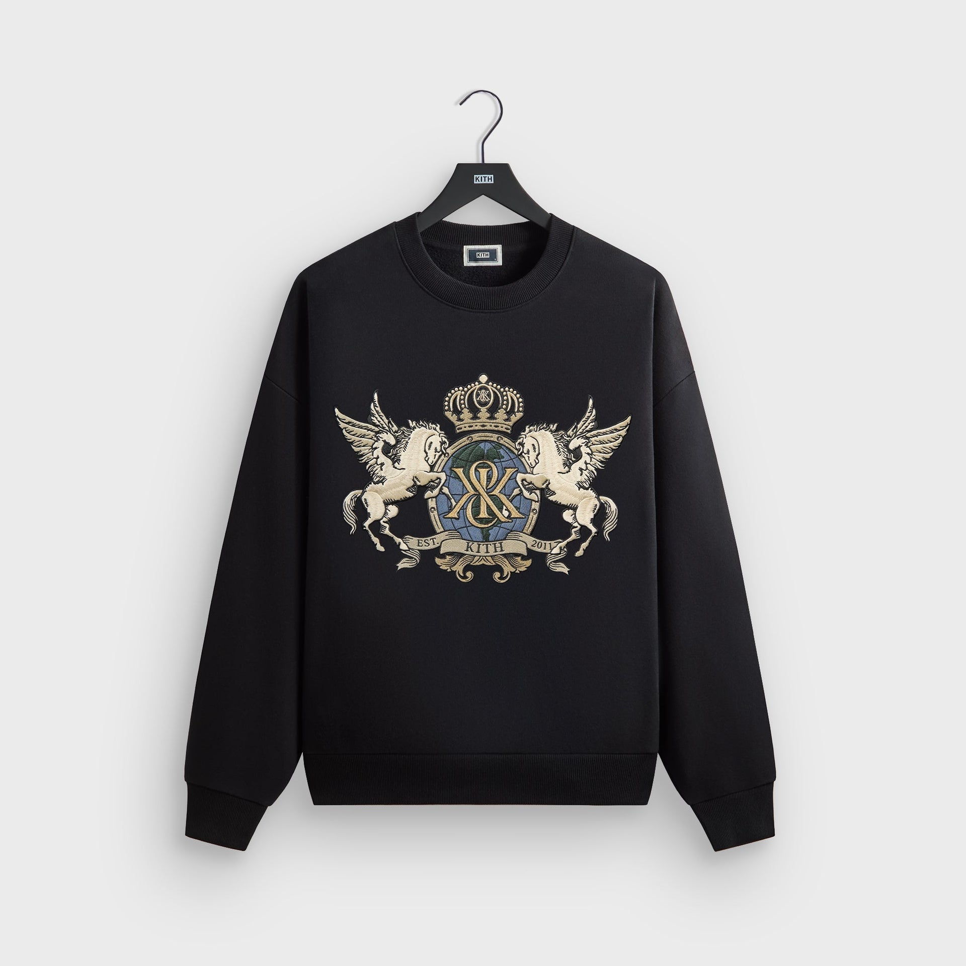 Kith Nelson Crewneck - Black - PH