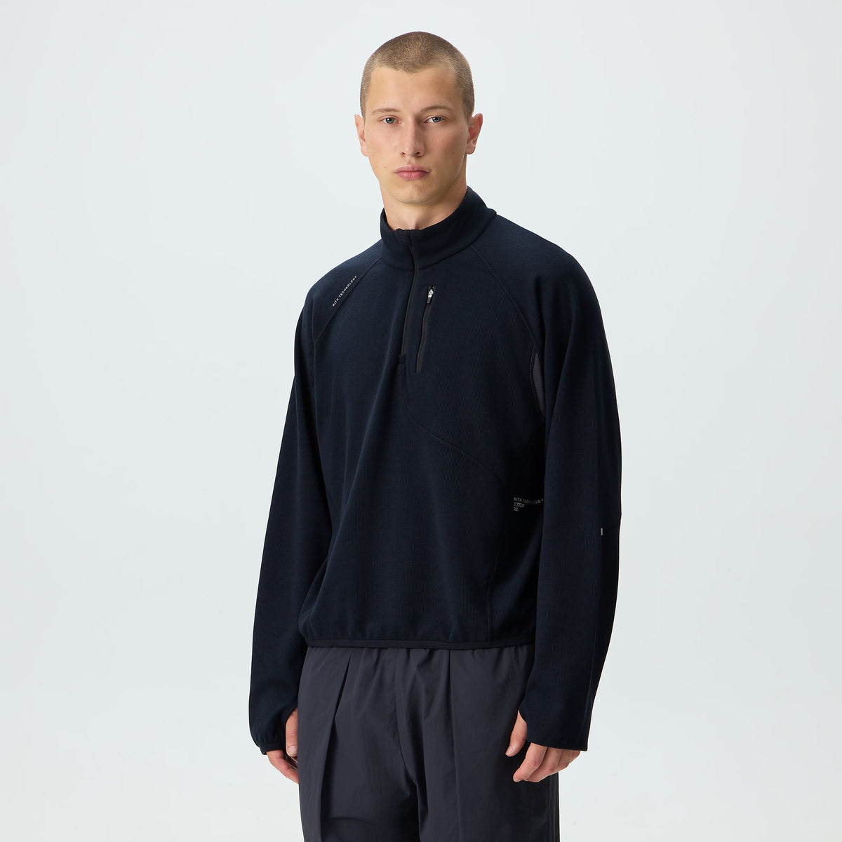 Kith Calix Quarter Zip - Black - PH