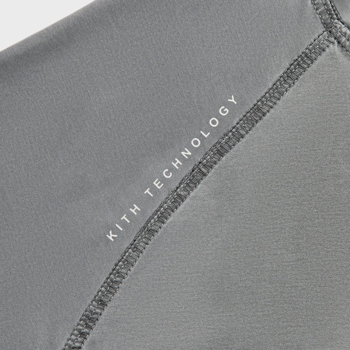 Kith Garment-Dyed Paneled Donovan Tee - Shadow - PH