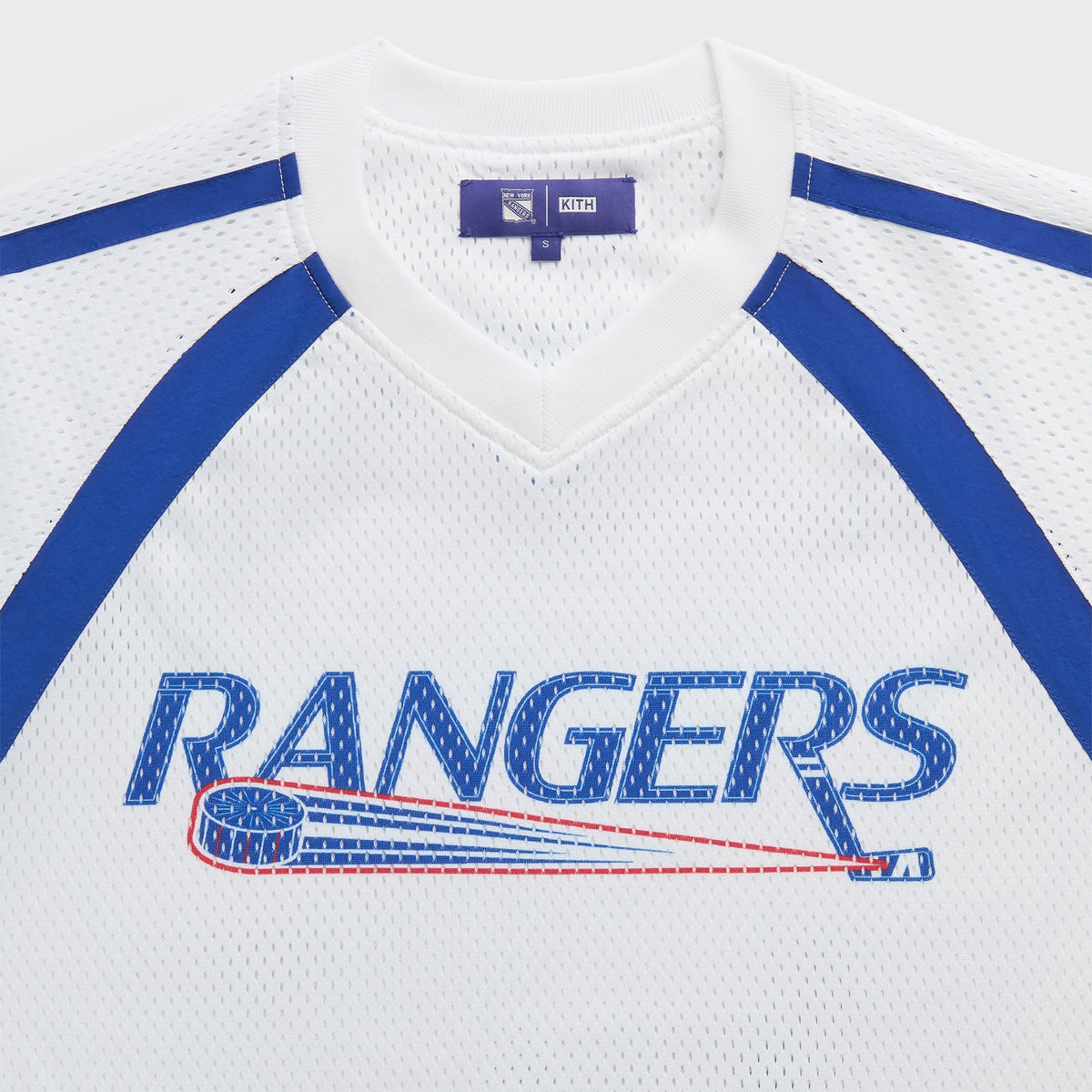 Kith for the New York Rangers Samuel Top - White