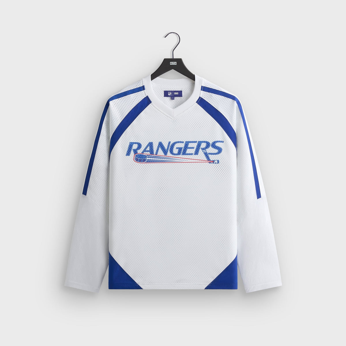 Kith for the New York Rangers Samuel Top - White