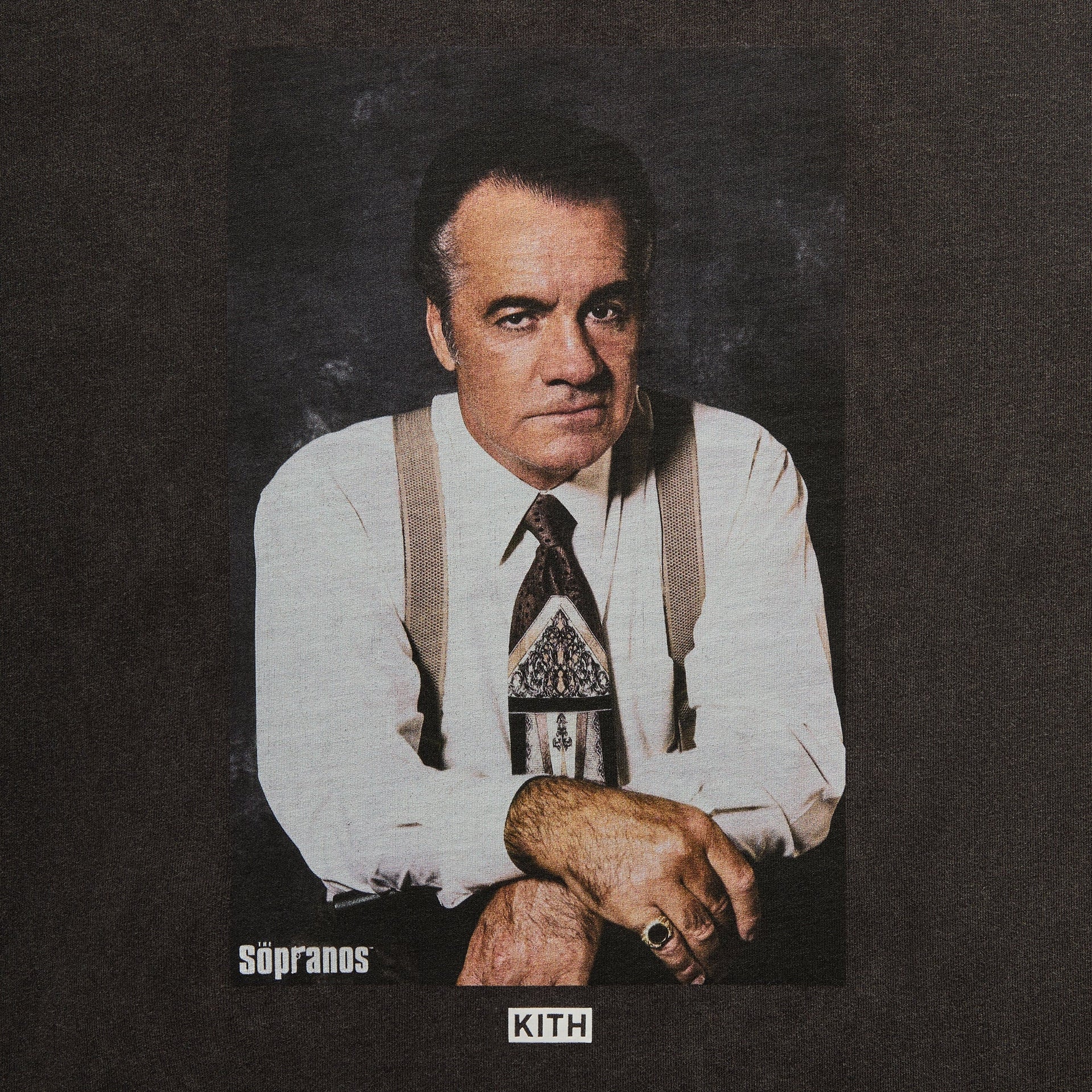 Kith for The Sopranos Paulie Vintage Long Sleeve Tee - Black