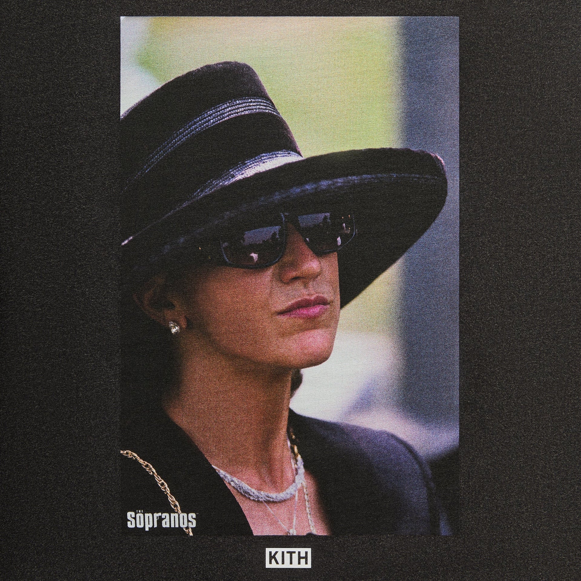 Kith for The Sopranos Carmela Vintage Long Sleeve Tee - Black