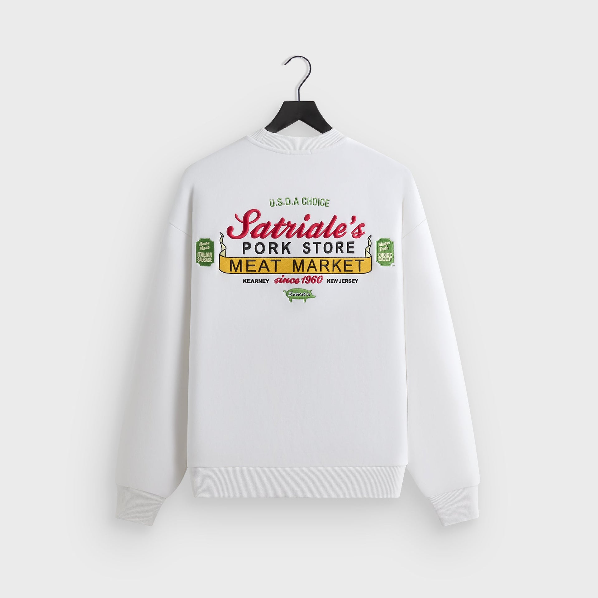 Kith for The Sopranos Satriale's Nelson Crewneck - White
