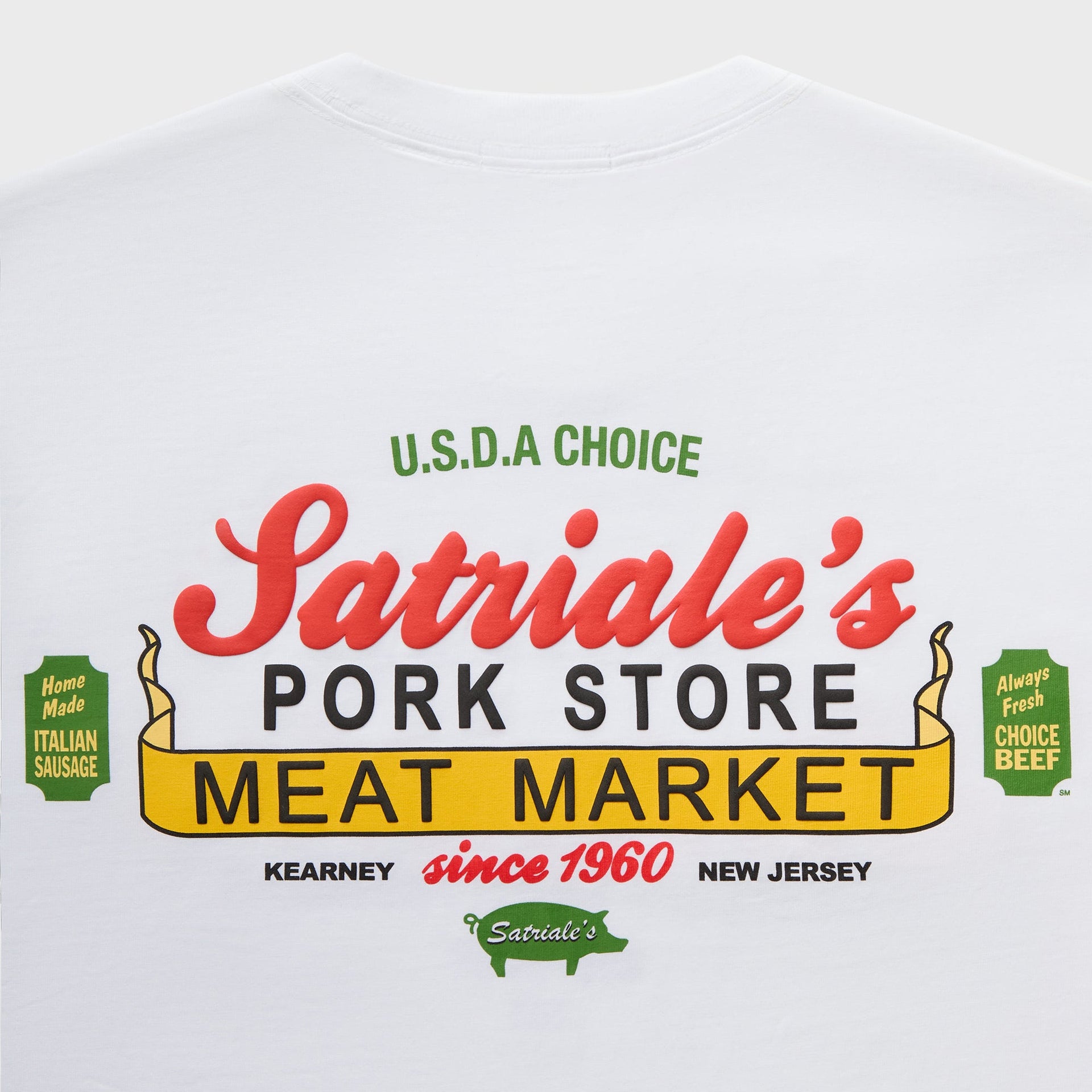 Kith for The Sopranos Satriale's Nelson Crewneck - White