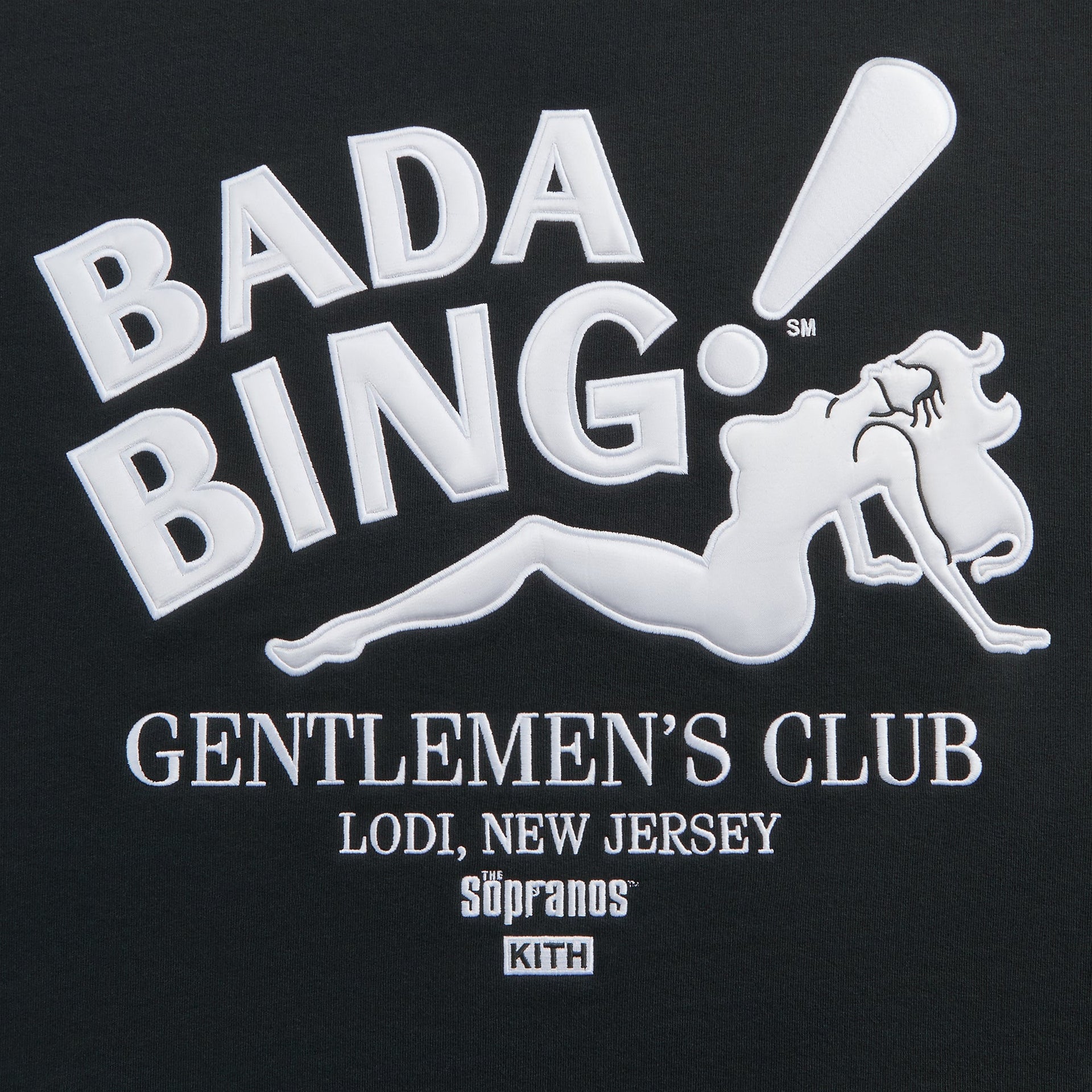 Kith for The Sopranos Bada Bing Nelson Crewneck - Black