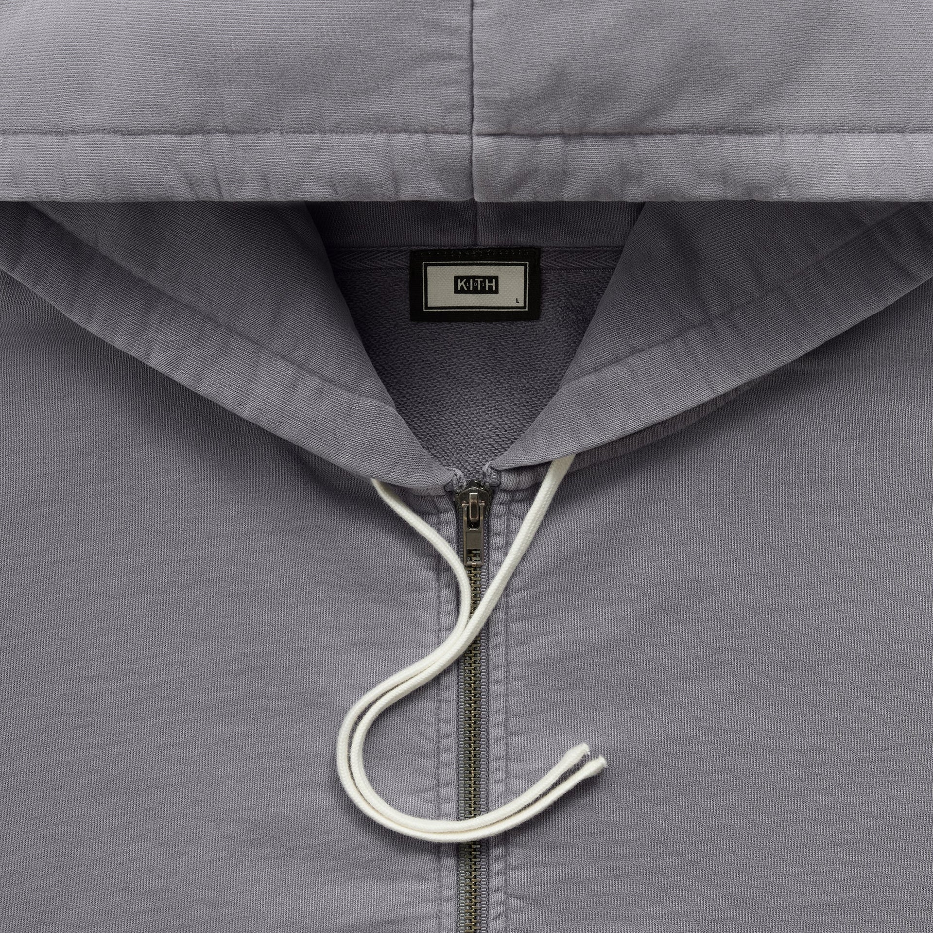 Kith 101 Soft Brushed Terry Braxton Zip Hoodie - Influence