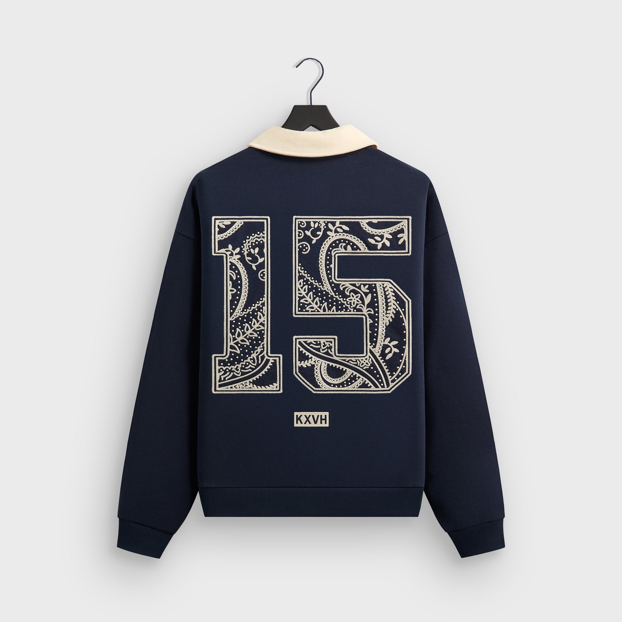 Kith Nelson Rugby Pullover - Nocturnal – Kith Canada