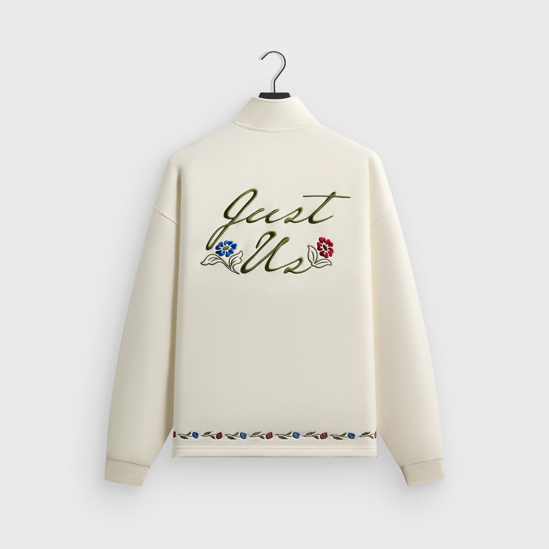 Kith Floral Queensbridge Quarter Zip - Silk