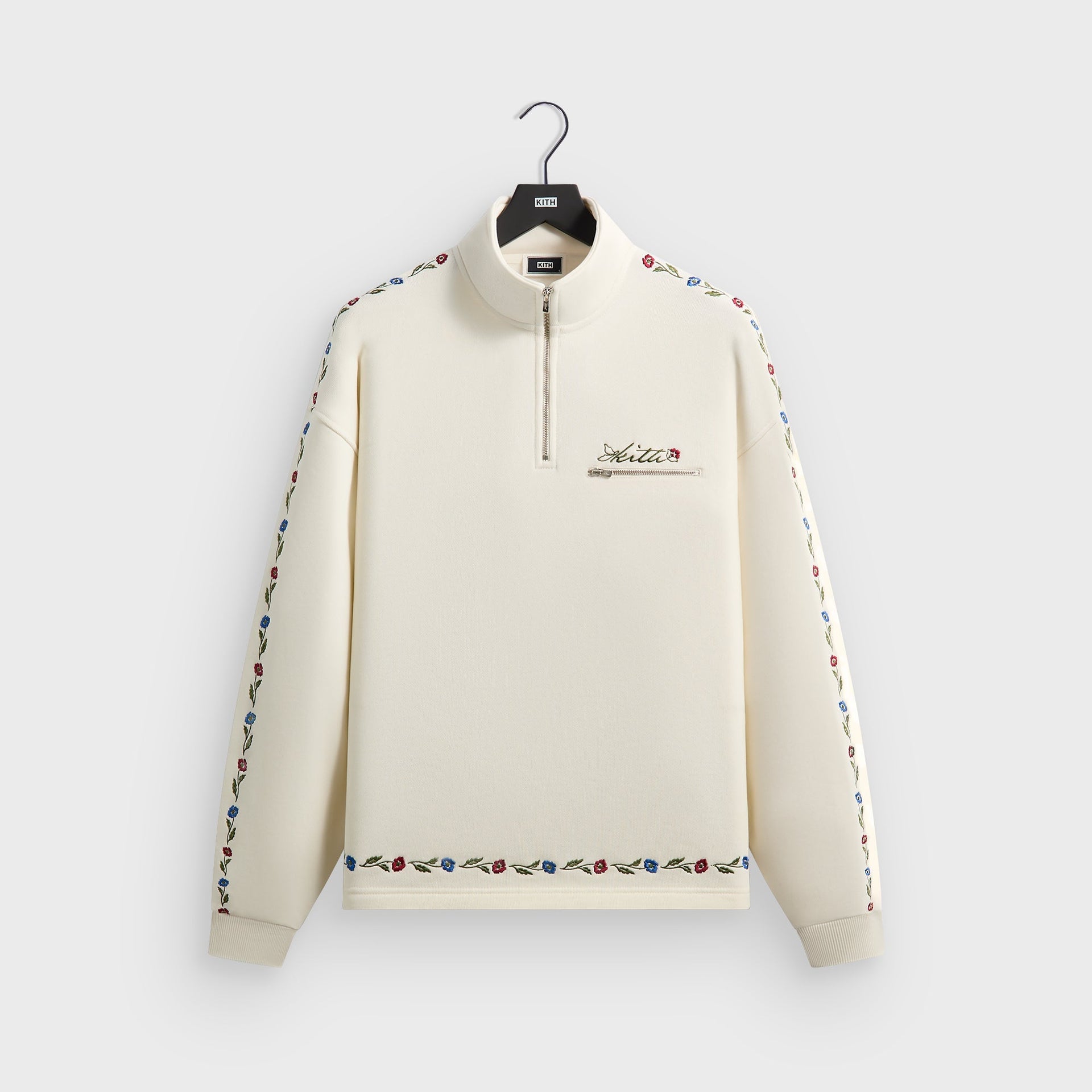 Kith Floral Queensbridge Quarter Zip - Silk - PH