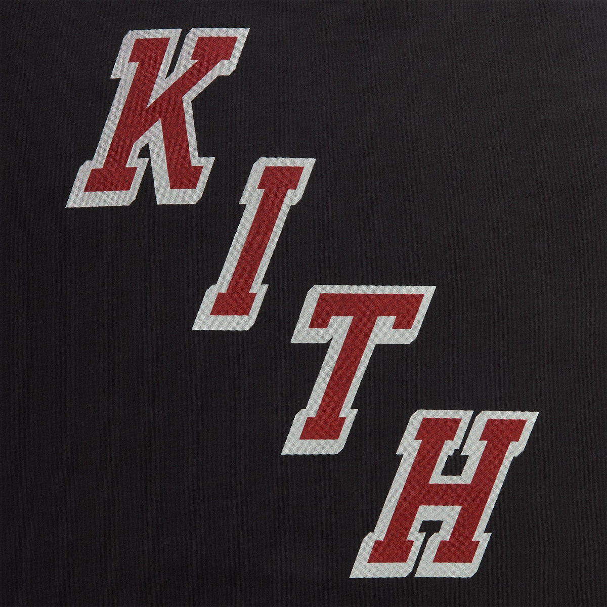 Kith for the New York Rangers Retro Centennial Bishop Tee - Black