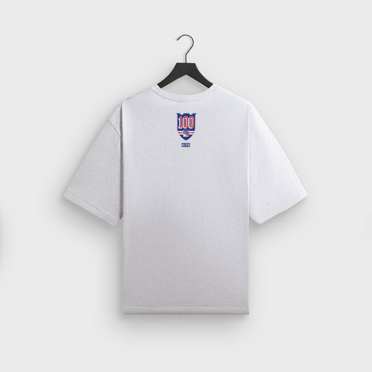 Kith for the New York Rangers New York Vintage Jones Tee - Light Heather Grey