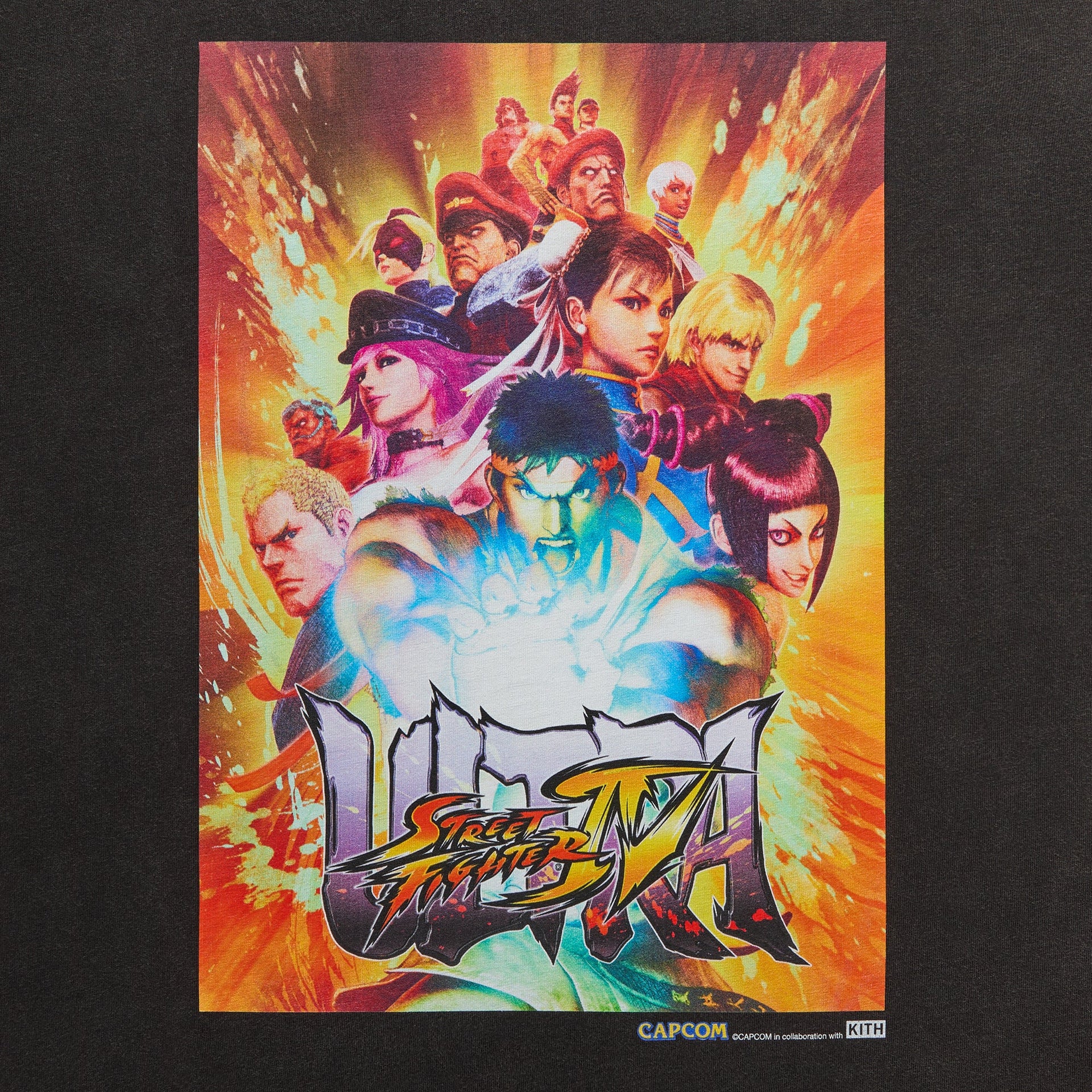 Capcom | Kith Street Fighter IV Ultra Vintage Tee - Black