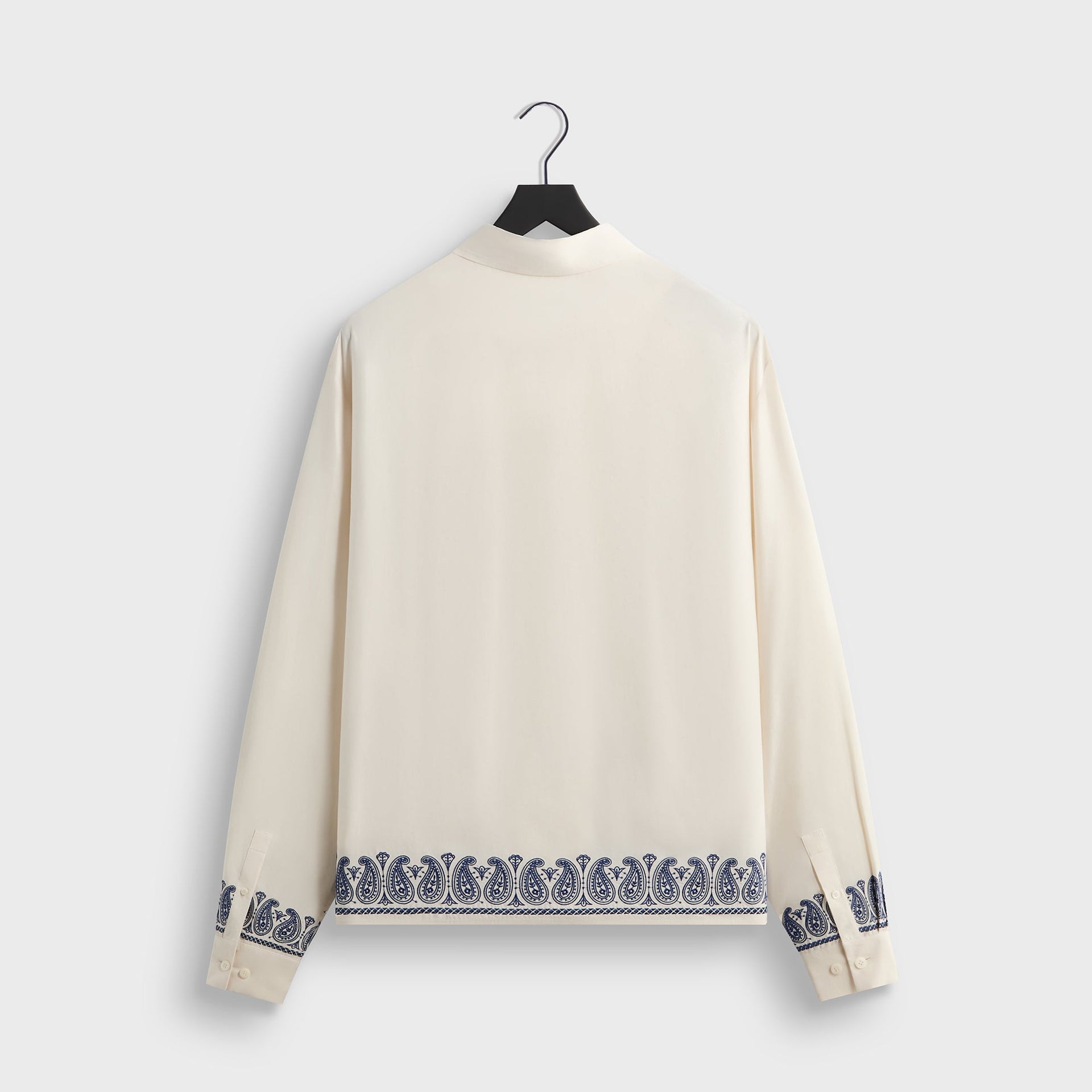 Kith Cupro Linen Zip Front Sanford Shirt - Silk