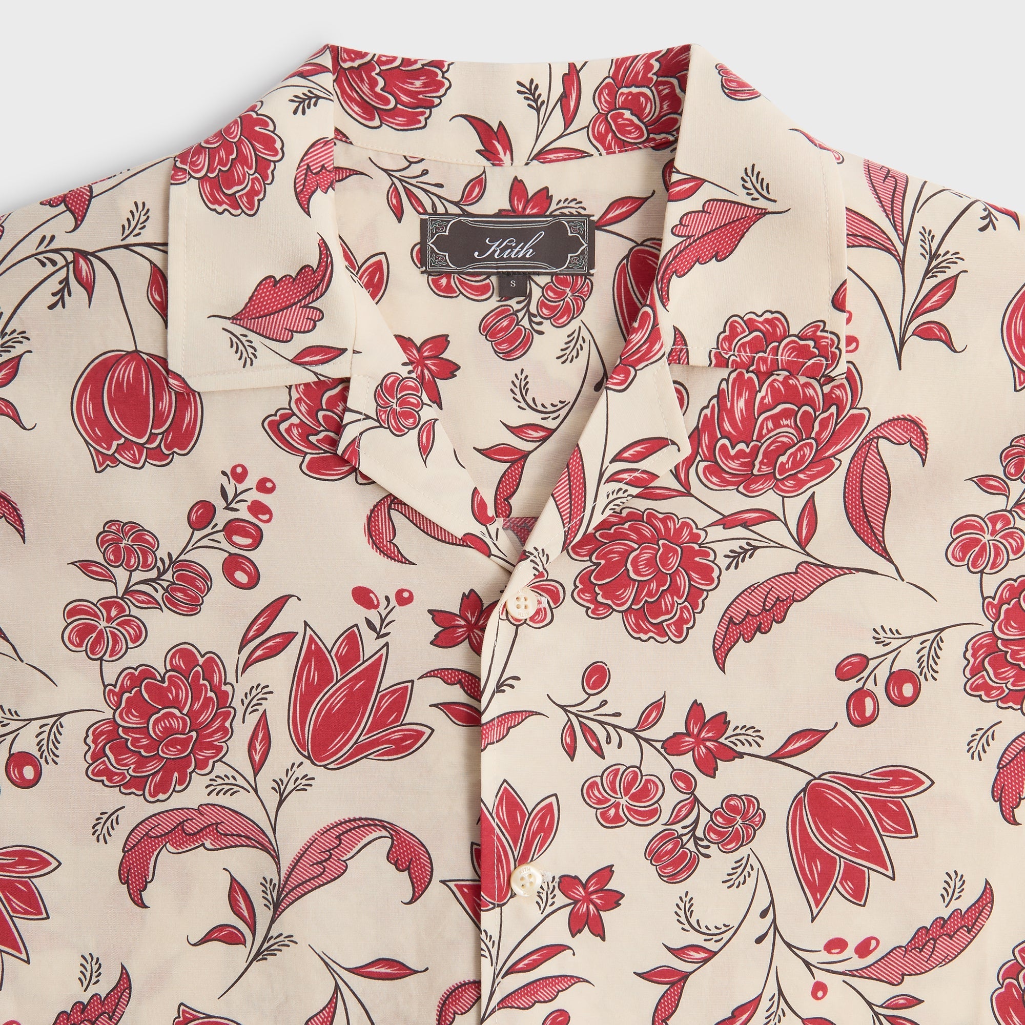Kith Cupro Linen Long Sleeve Adonis Shirt - Fury – Kith Canada