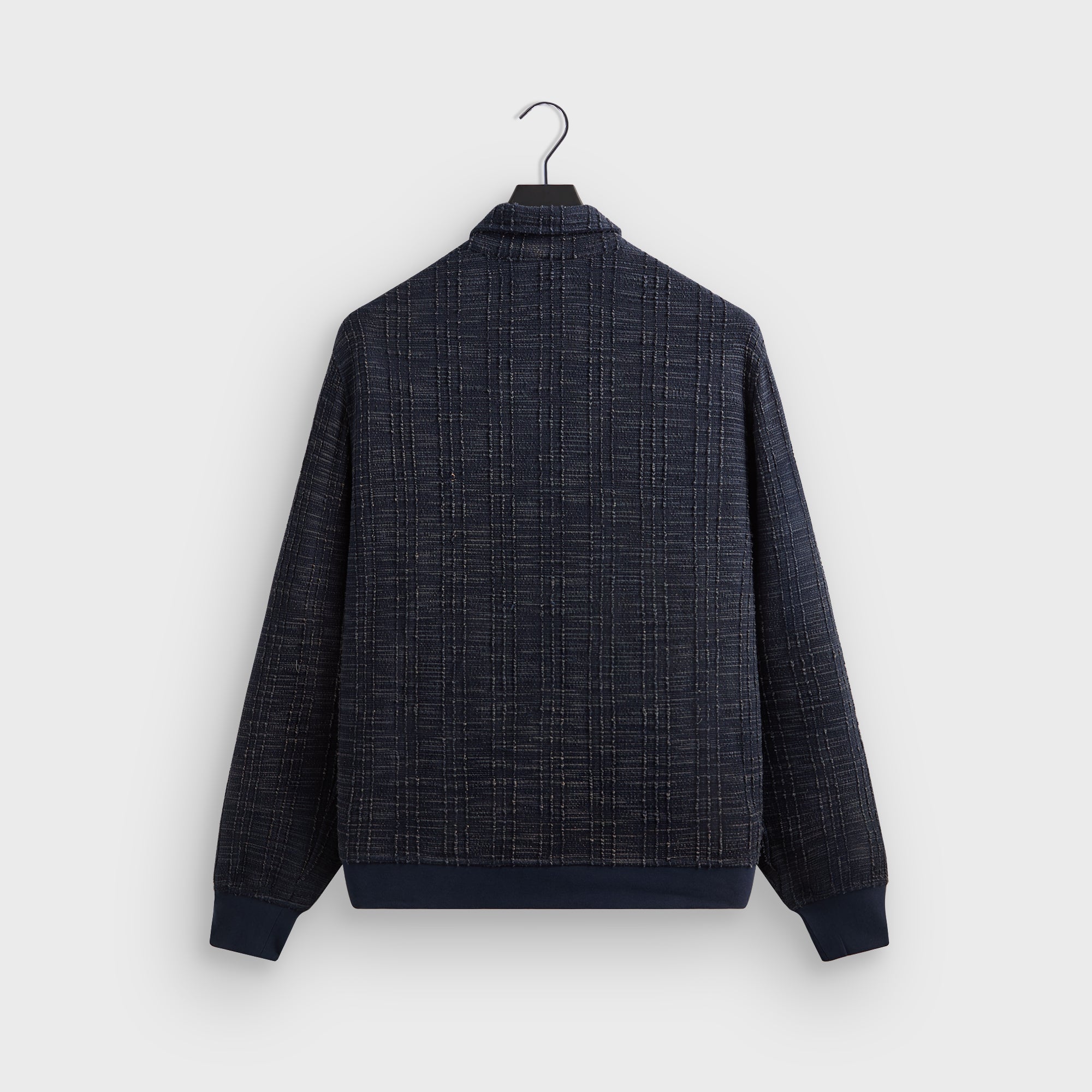 Kith High Twist Tweed Rhys Cardigan - Nocturnal – Kith Canada