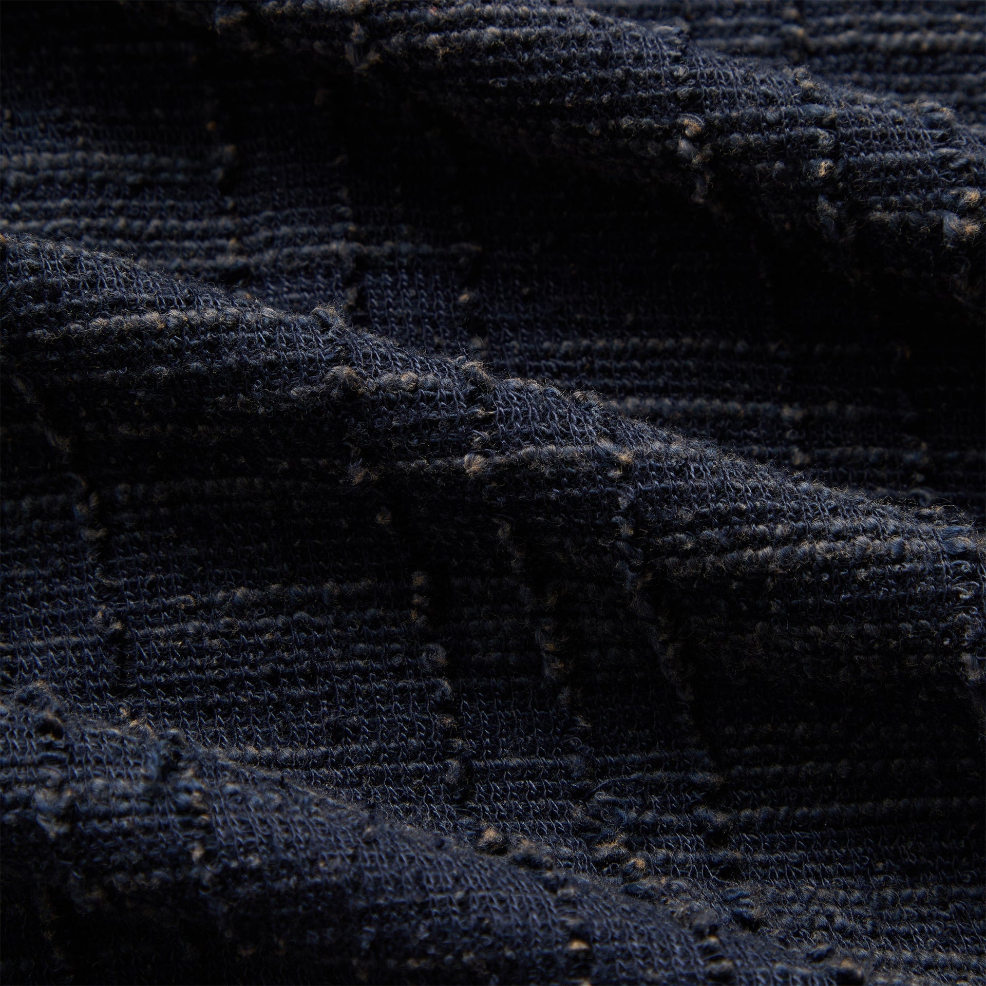 Kith High Twist Tweed Rhys Cardigan - Nocturnal