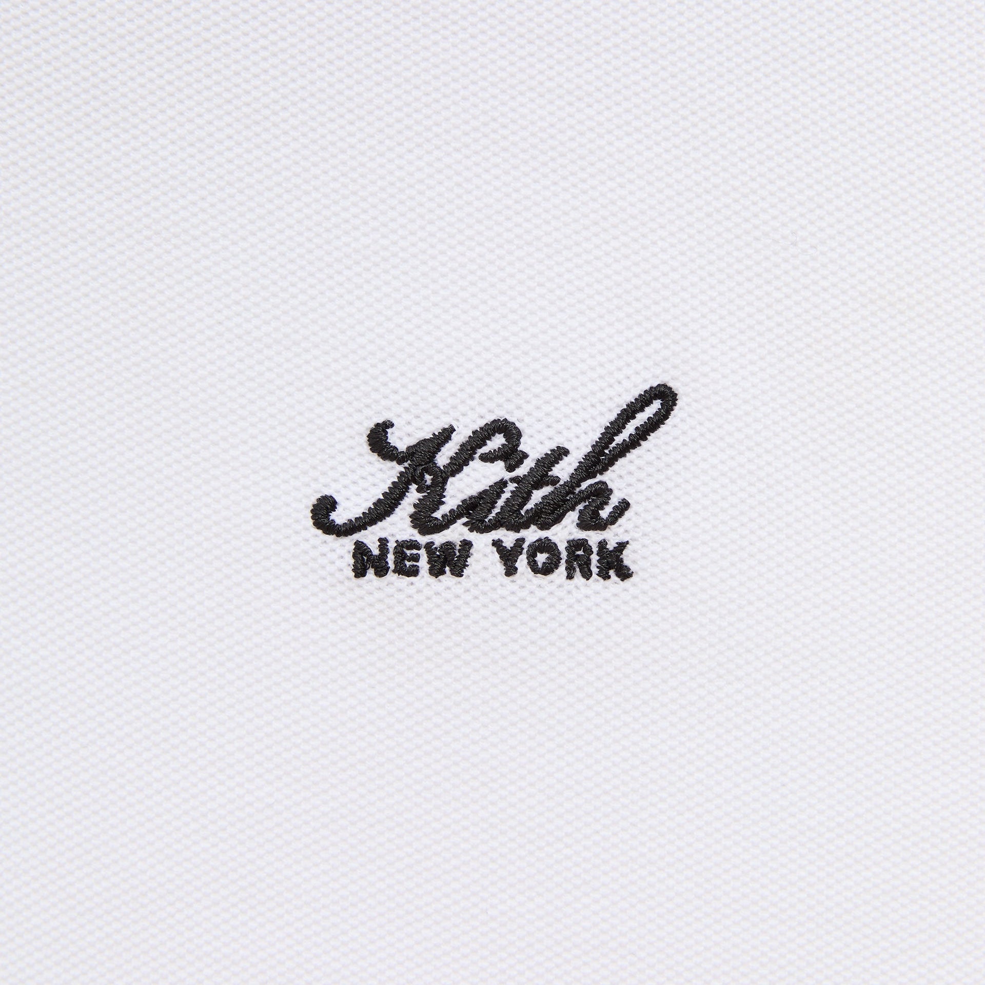 Kith Pique Ainslie Polo - White