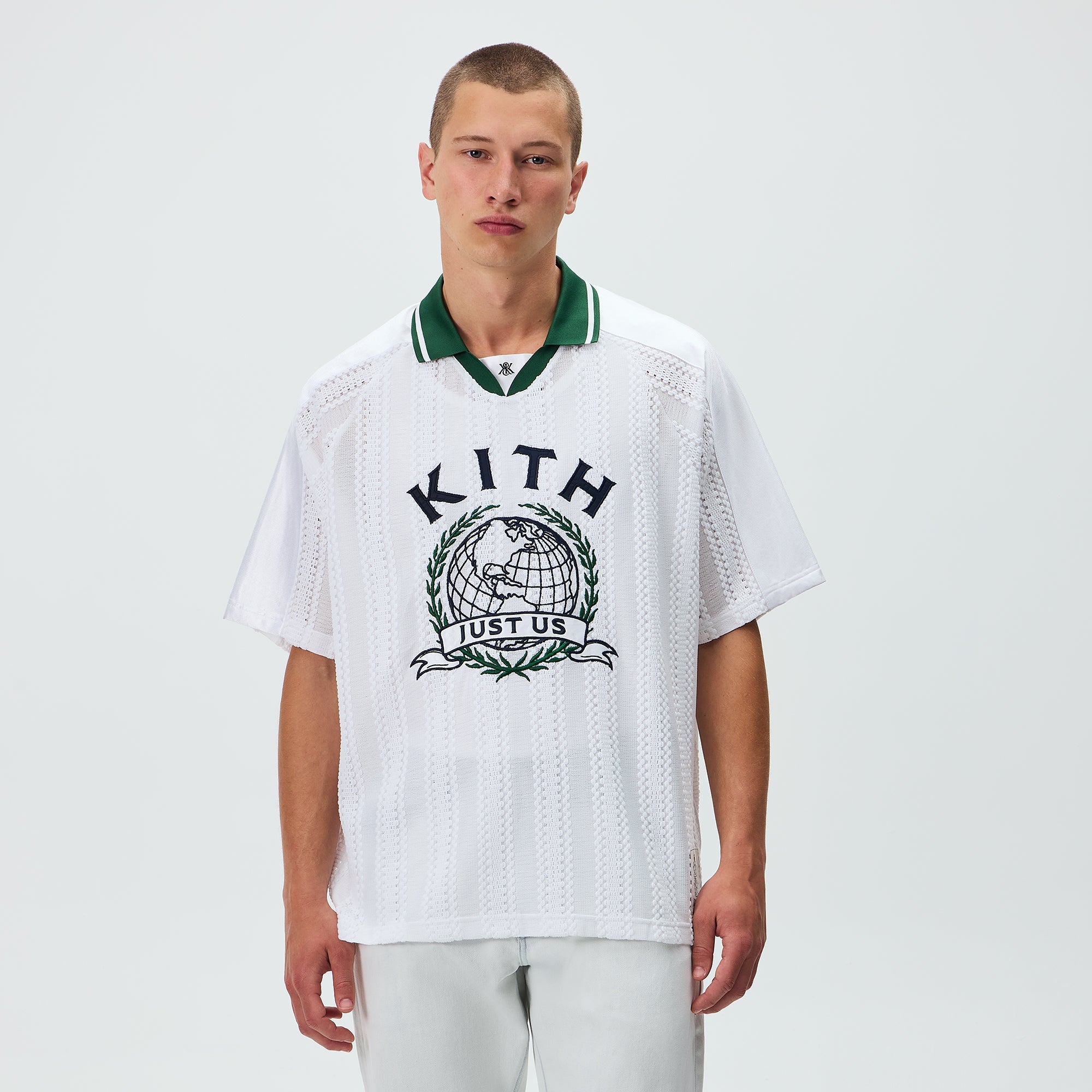 Kith Ladder Lace Jason Jersey - White – Kith Canada