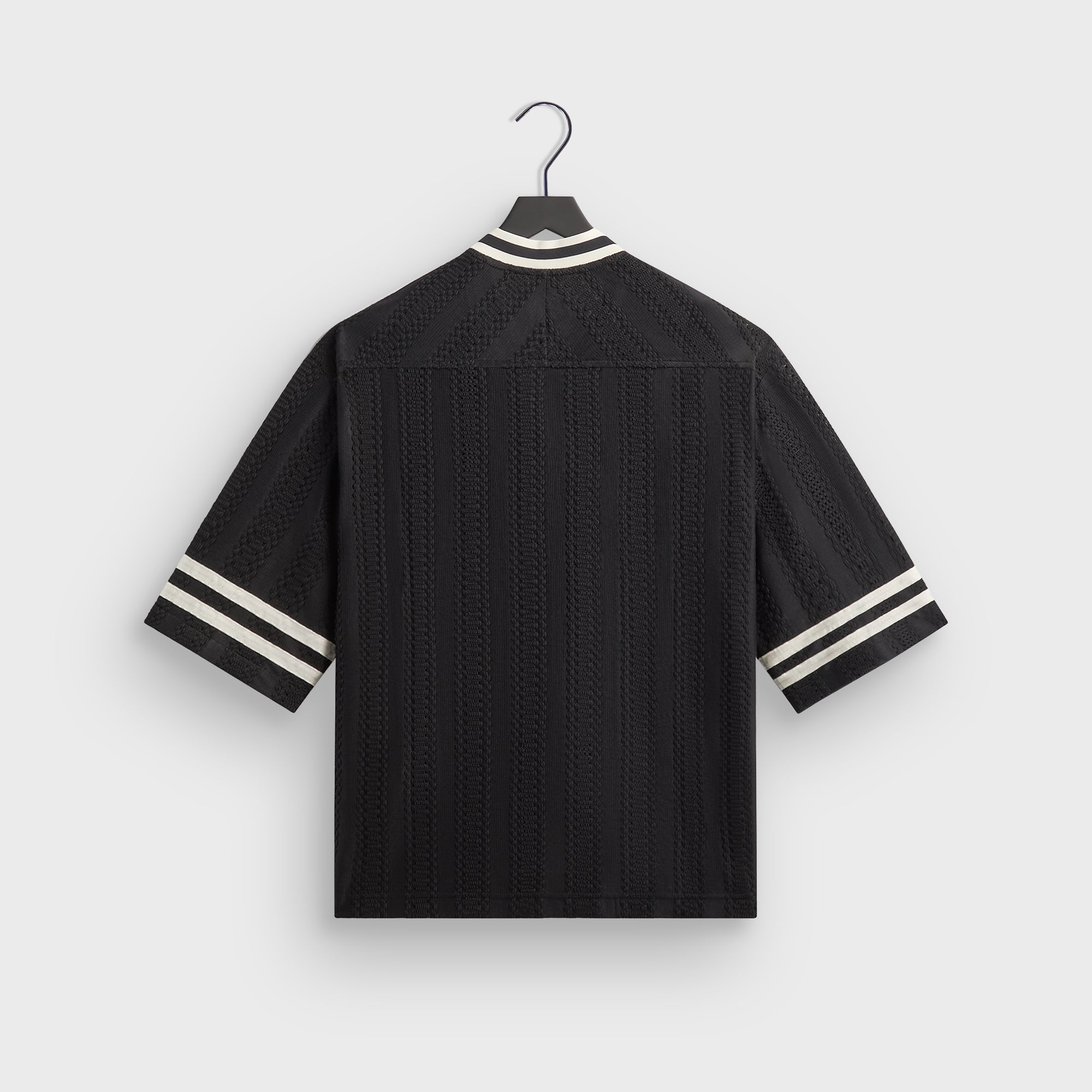 Kith Ladder Lace Julian Jersey - Black - PH – Kith Canada
