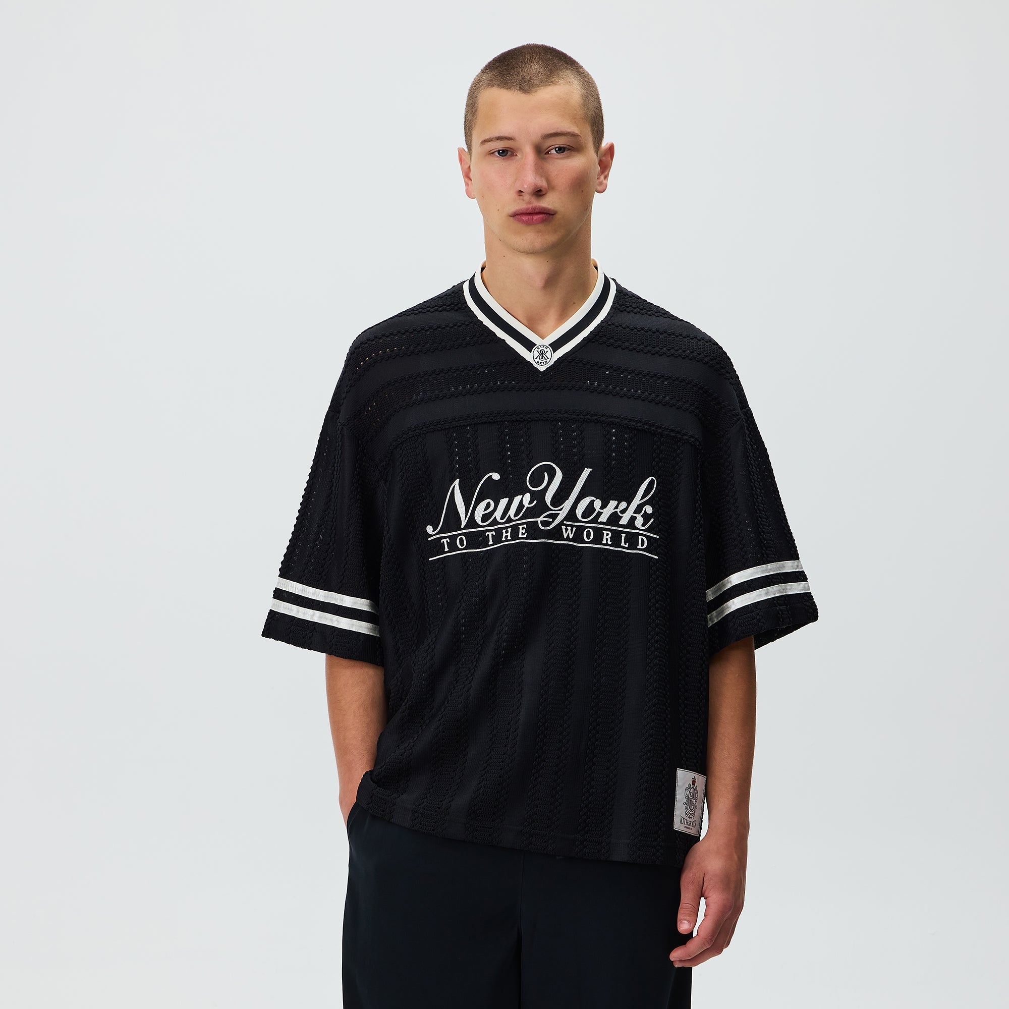 Kith Ladder Lace Julian Jersey - Black - PH – Kith Canada