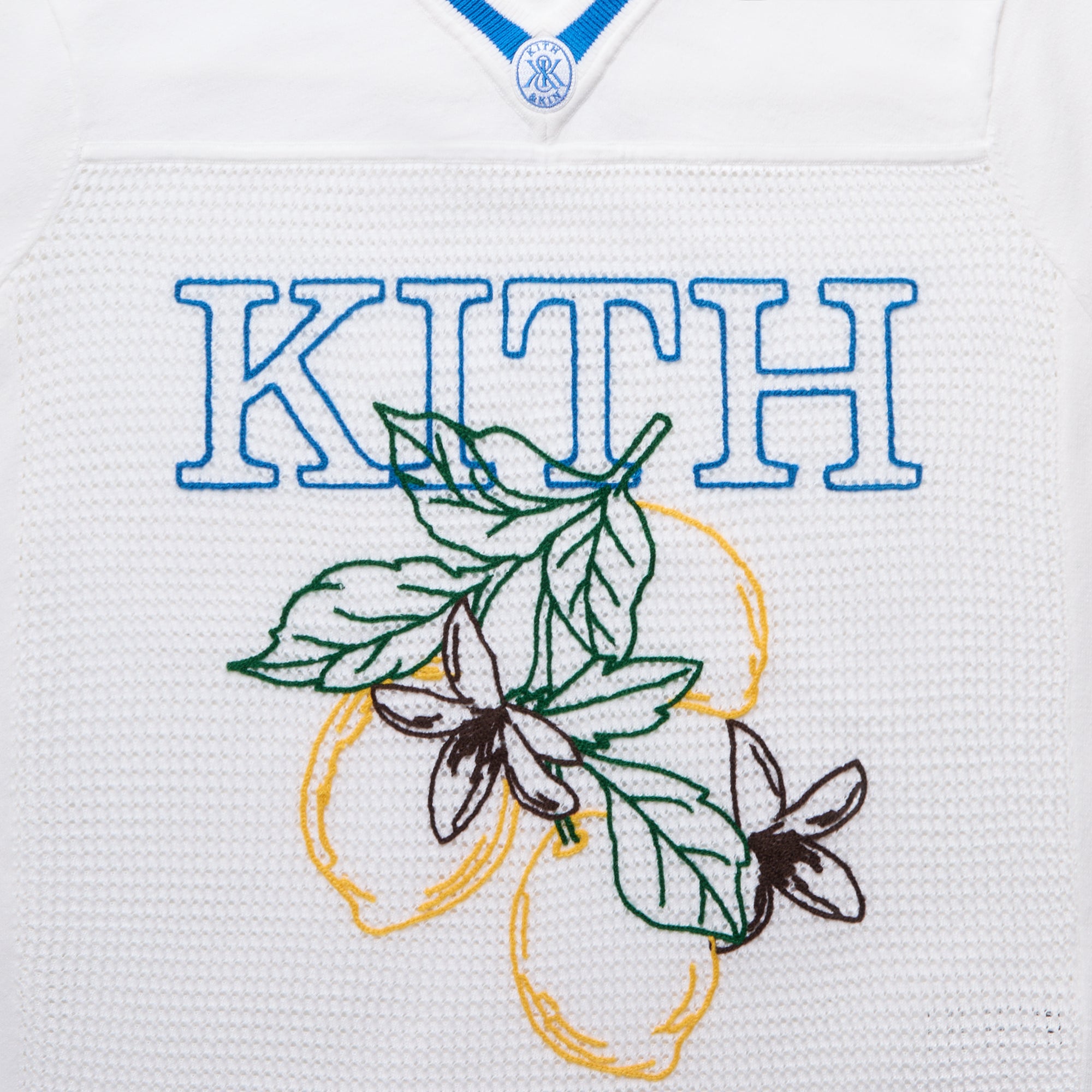 Kith Knit Julian Jersey - White – Kith Canada