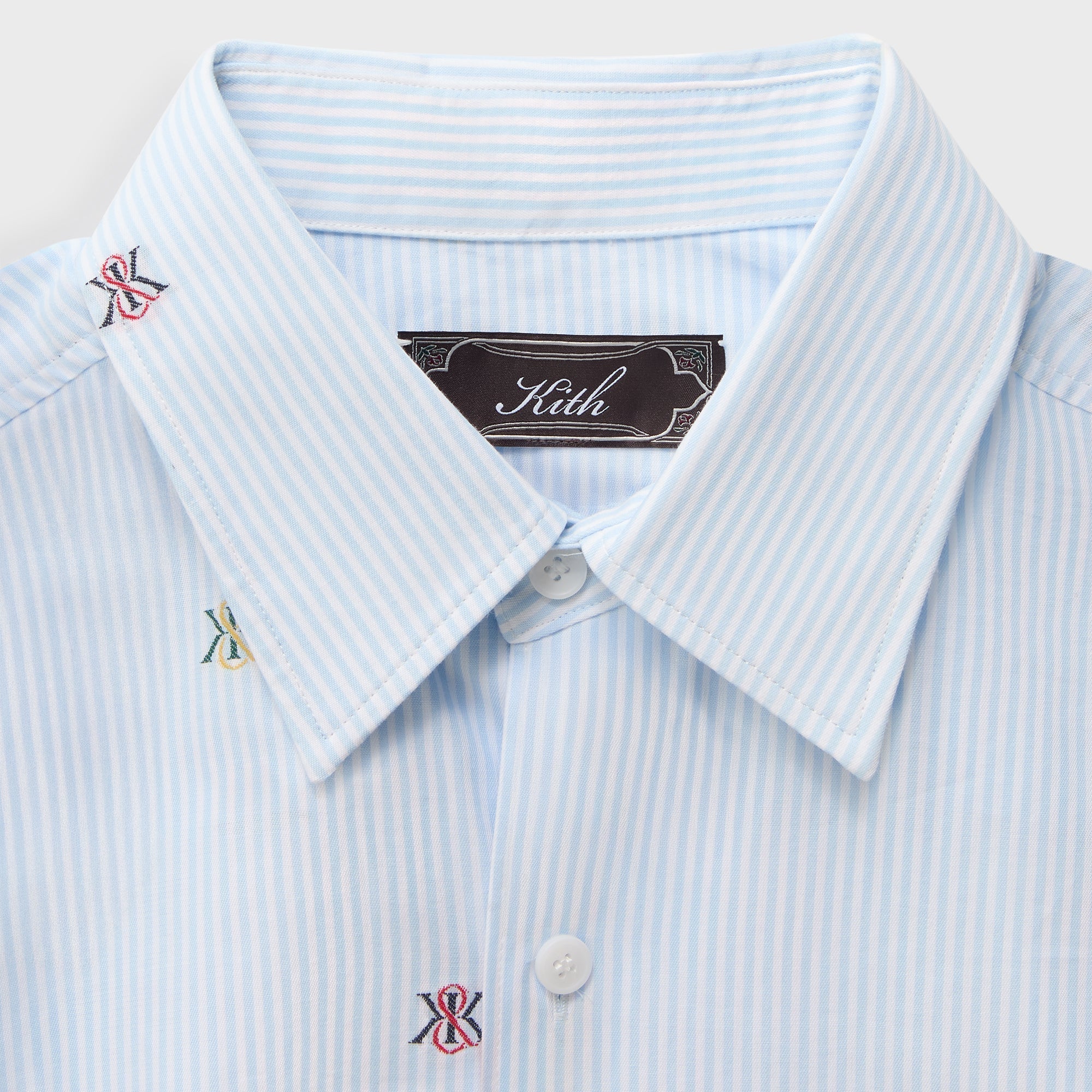 Kith Multi Crest Jacquard Georgie Shirt - Multi - PH – Kith Canada