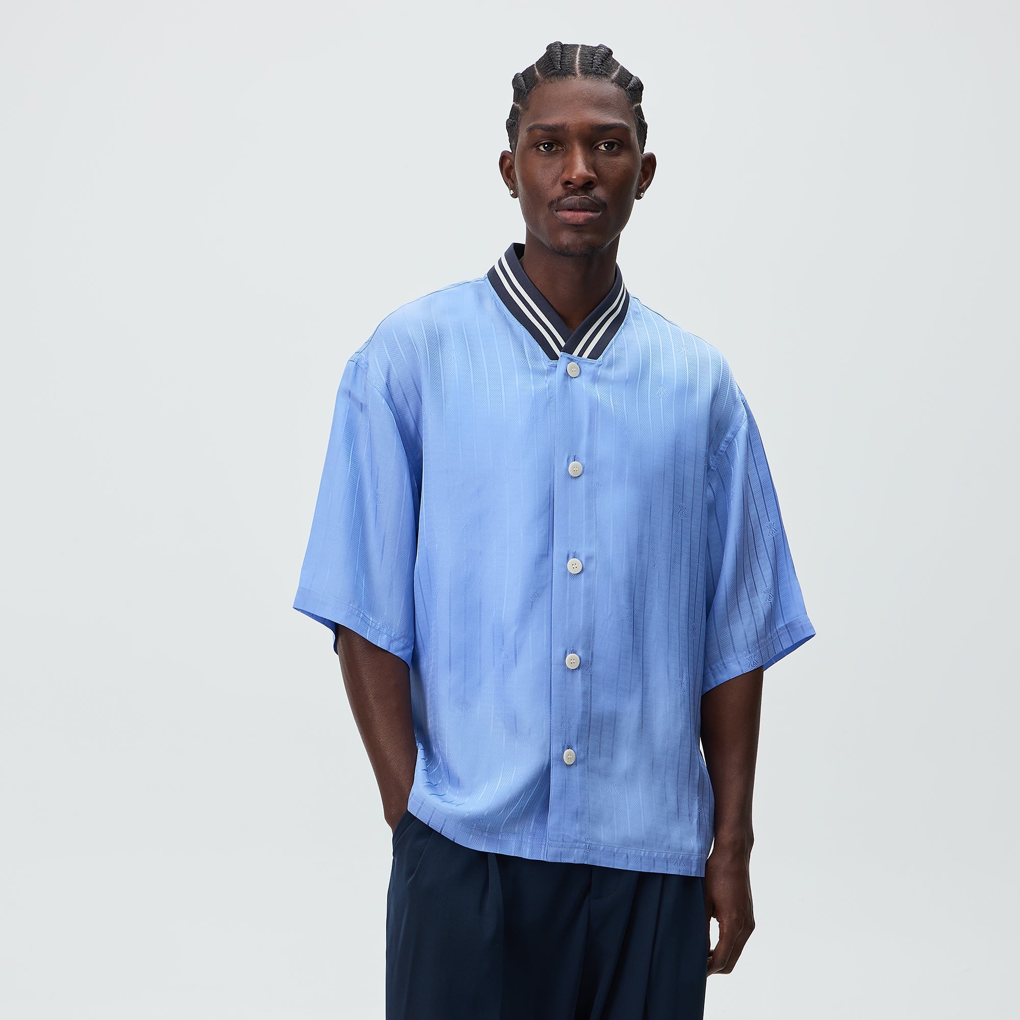 Kith Crest Logo Pacey Shirt - Millstream – Kith Canada Kith Crest Logo Pacey Shirt - Millstream – Kith Canada