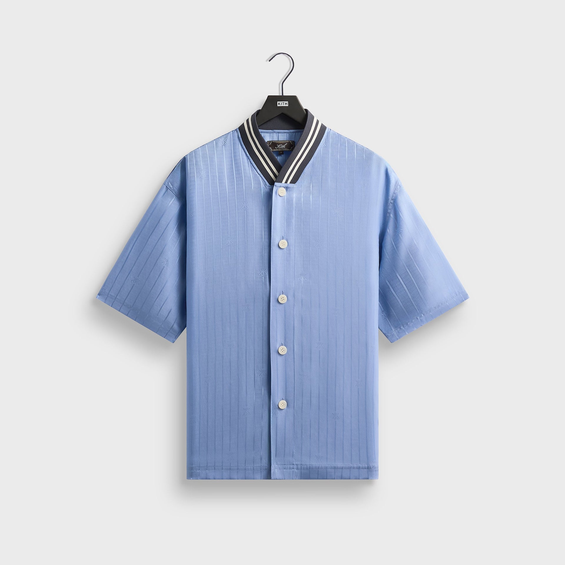 Kith Crest Logo Pacey Shirt - Millstream