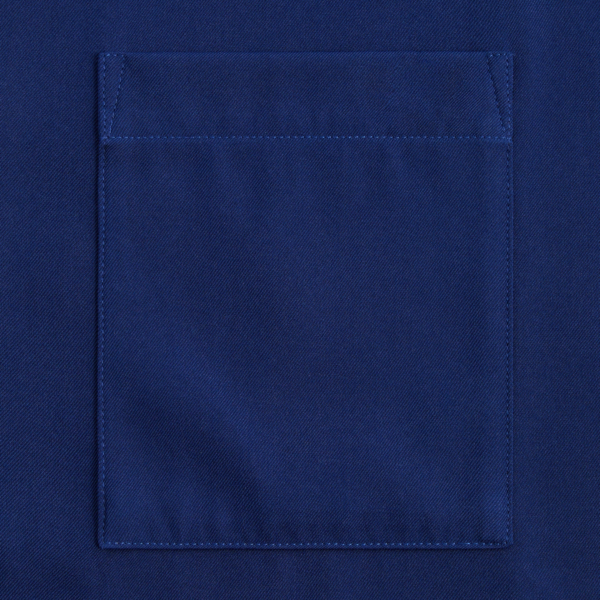 Kith Drape Twill Raf Shirt - Deep Royal