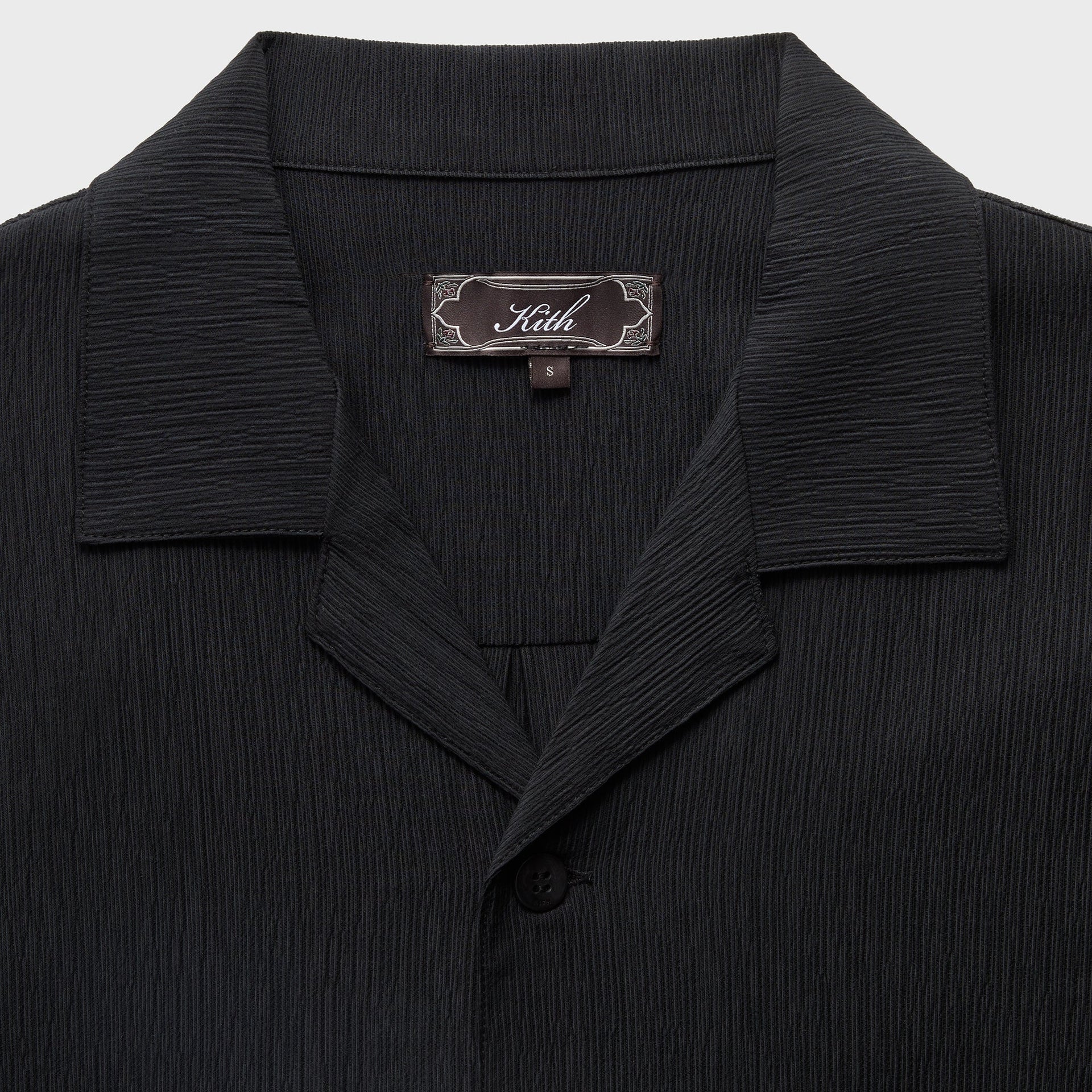Kith Crinkled Nylon Ugo Shirt - Black