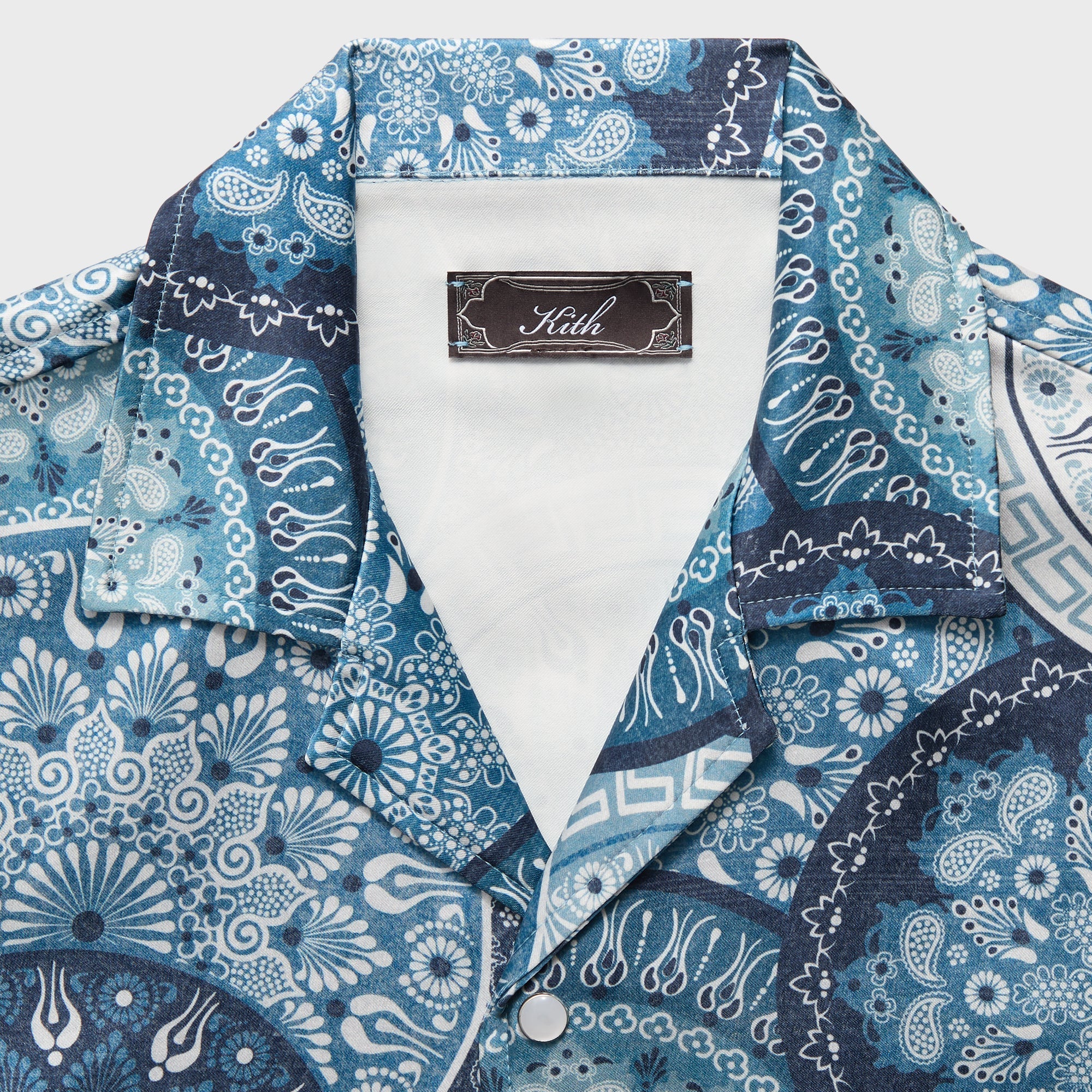 Kith Mosaic Mandala Thompson Camp Collar Shirt - Novel - PH – Kith