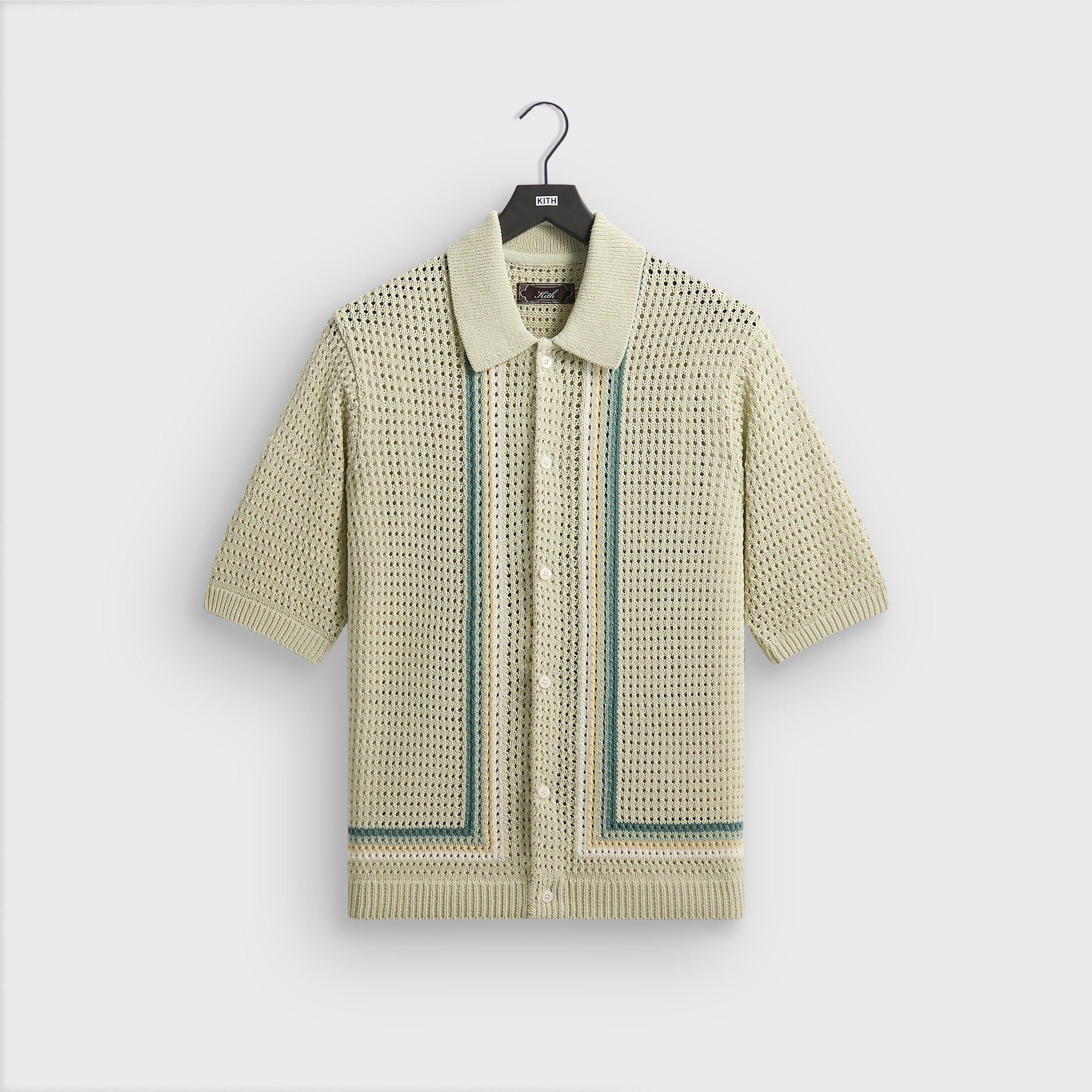 Kith Thompson Crochet Buttondown - Fresh – Kith Canada
