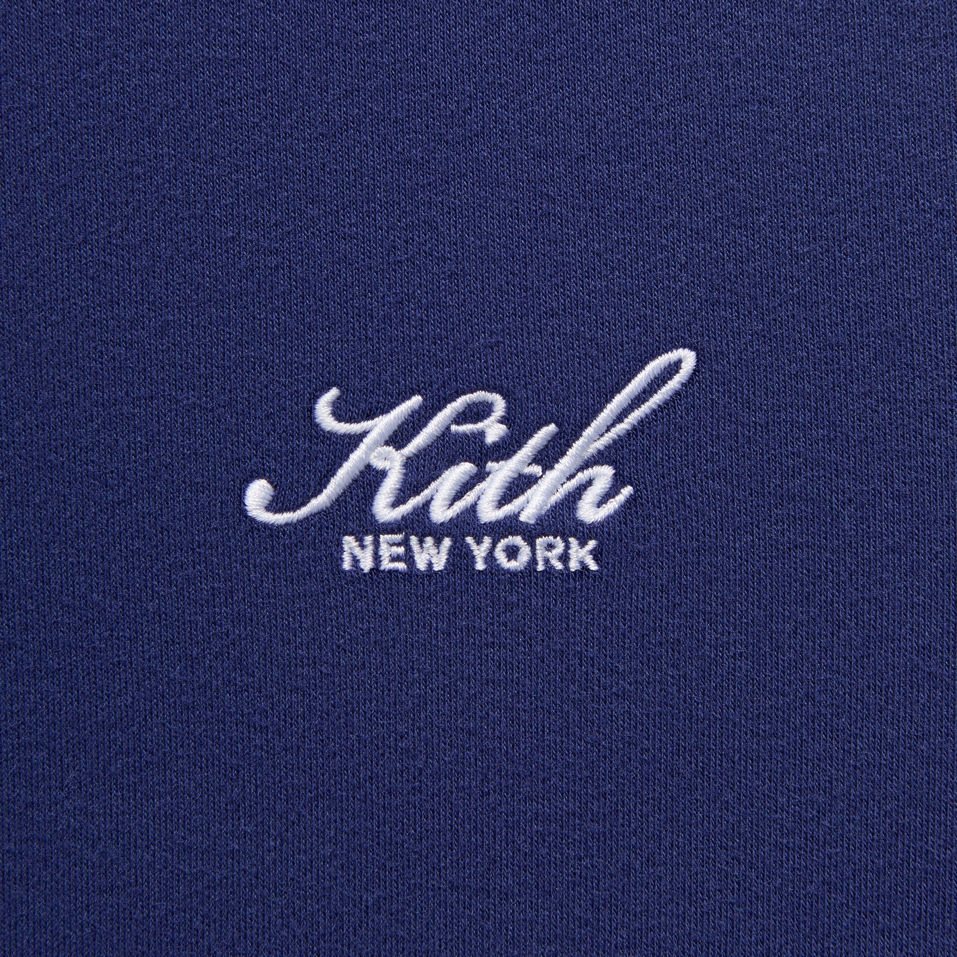 Kith Interlock Graham Polo - Deep Royal