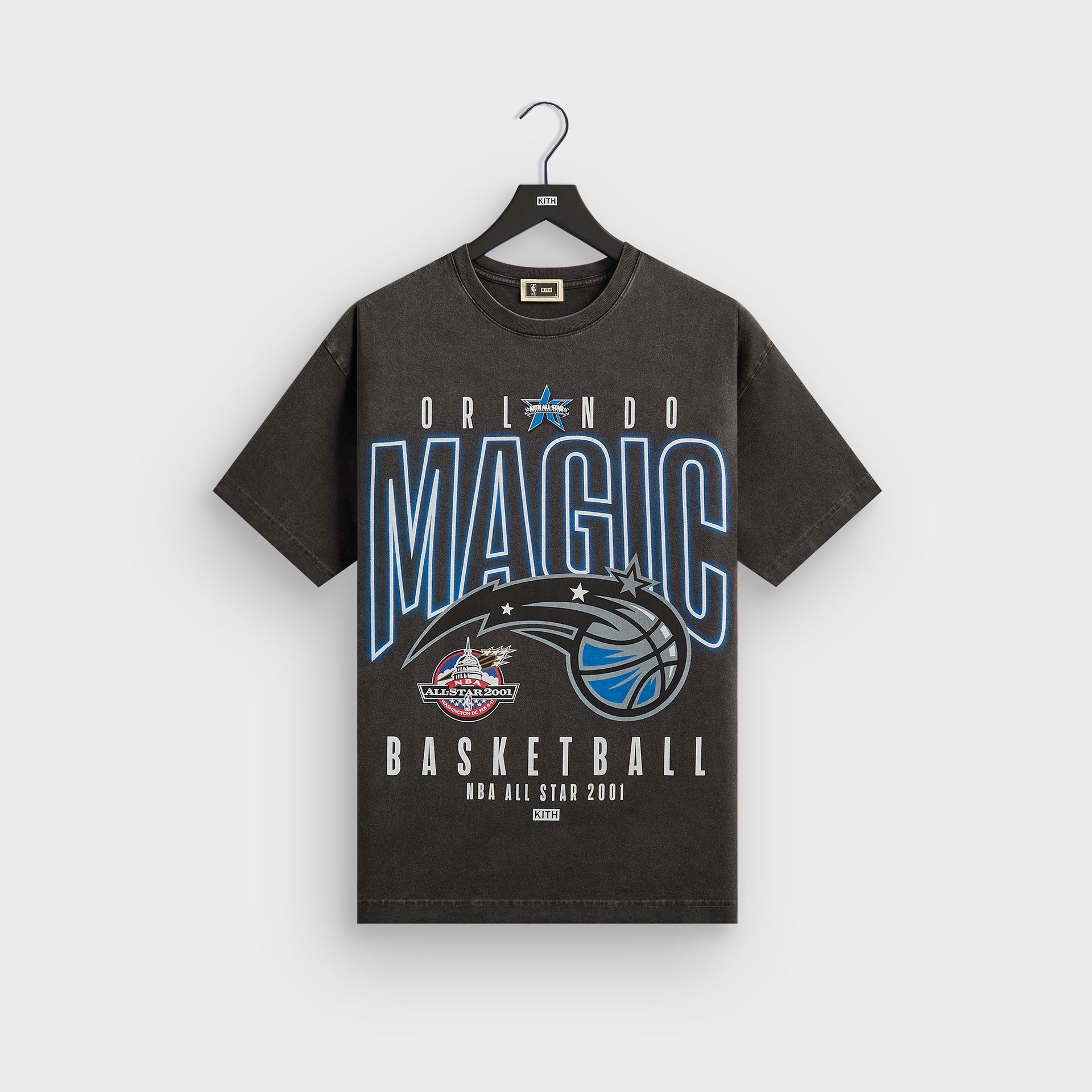 Kith for NBA All-Star Orlando Magic Vintage Tee - Black - PH