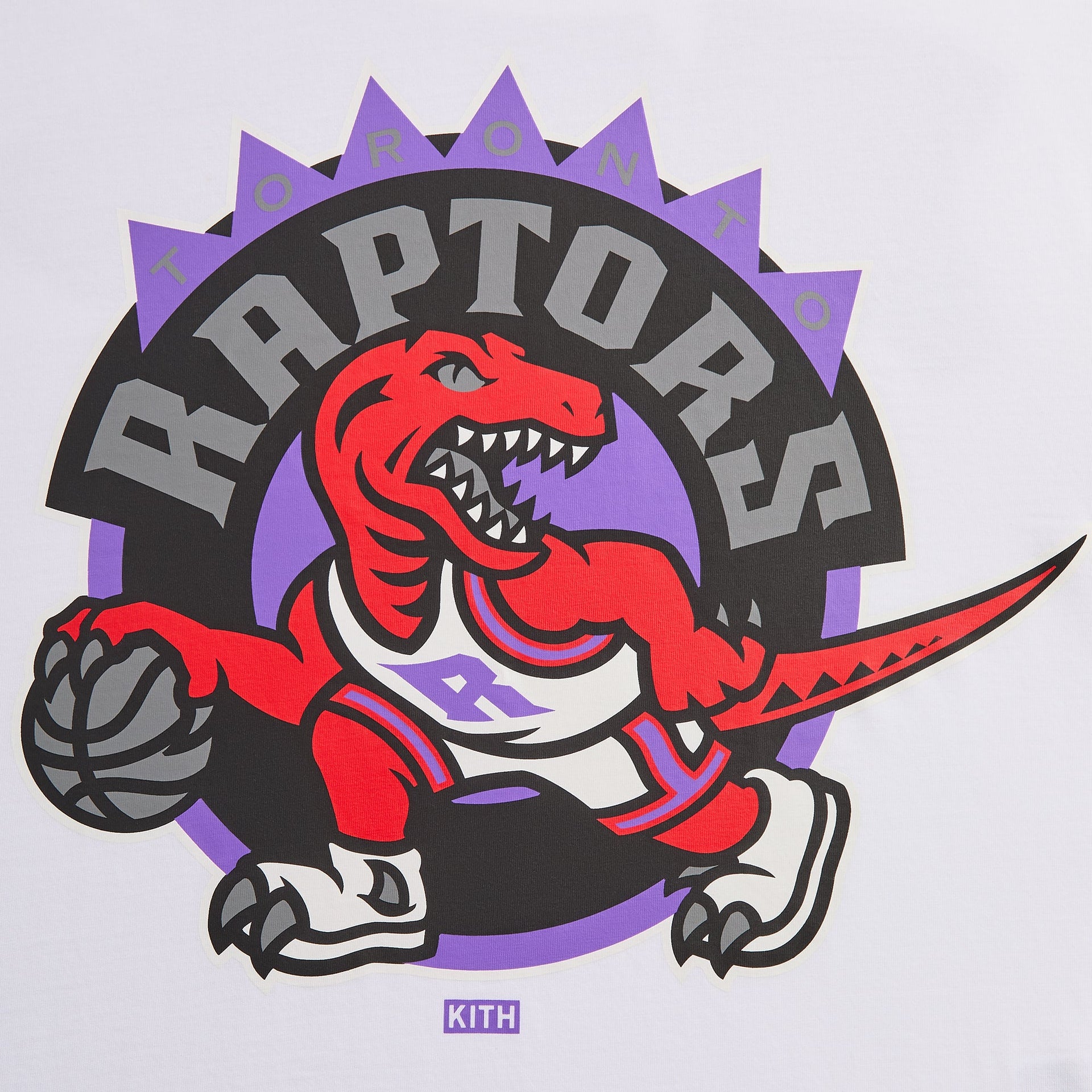 Kith for NBA All-Star Toronto Raptors Vintage Tee - White