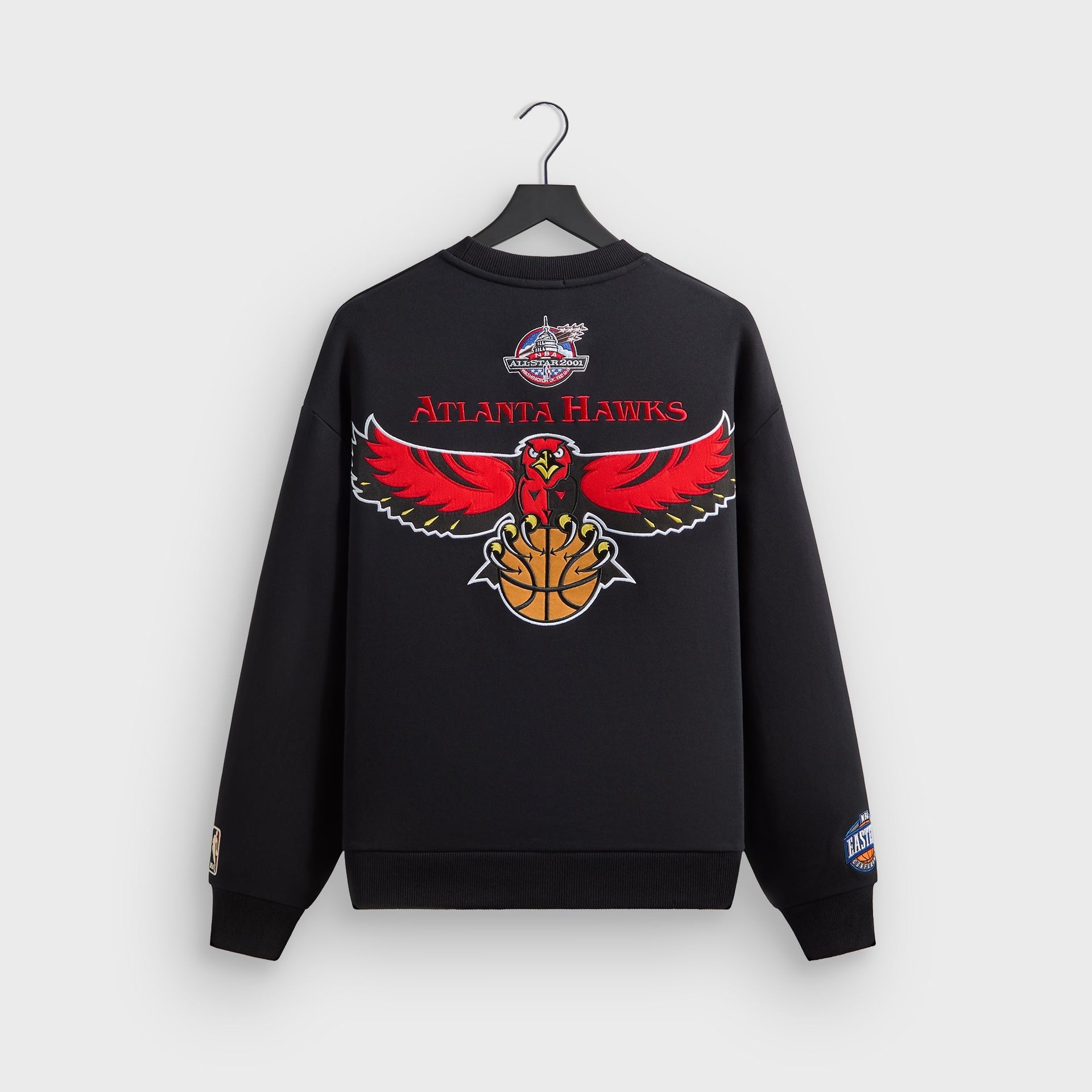 Kith for NBA All-Star Atlanta Hawks Nelson Crewneck - Black - PH