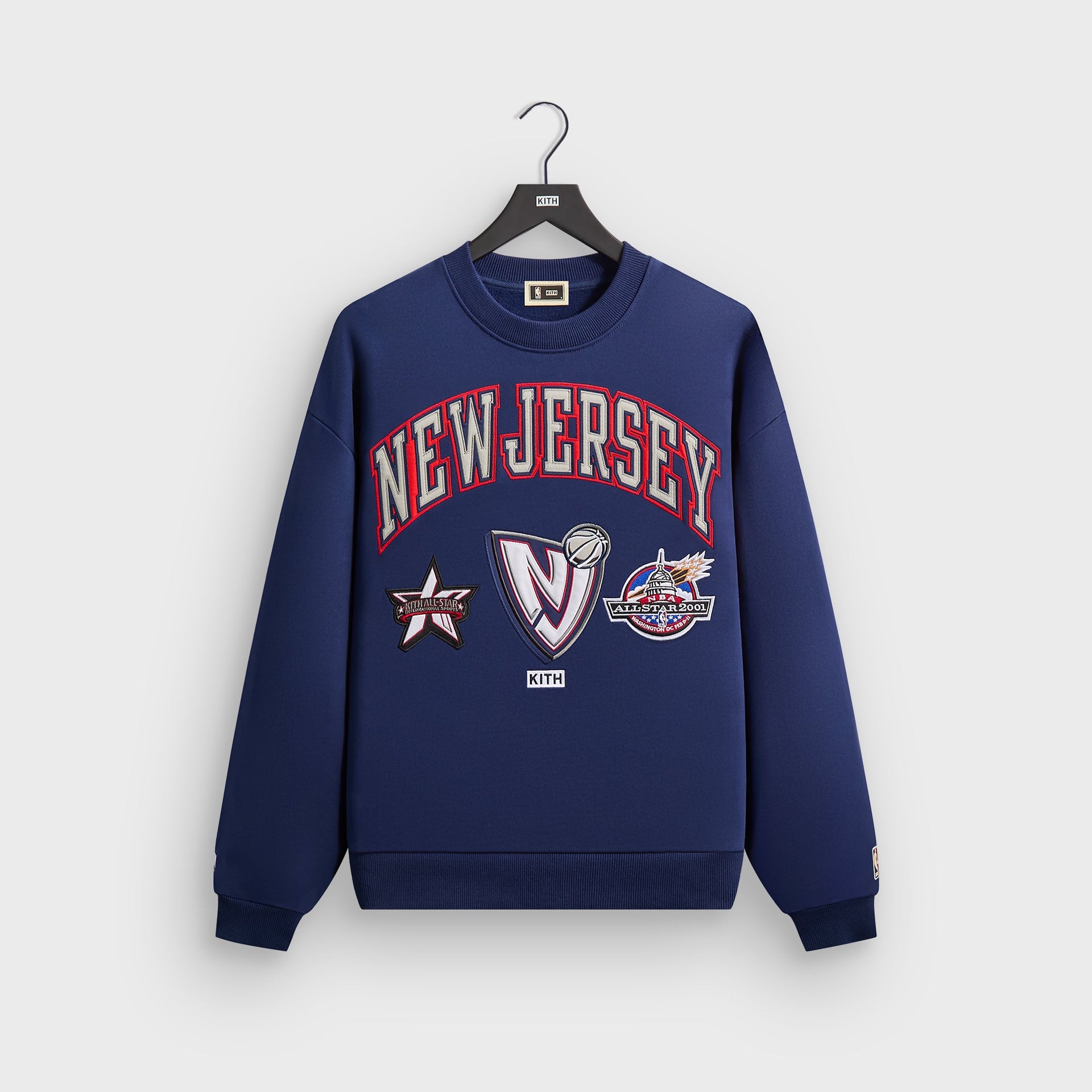 Kith for NBA All-Star New Jersey Nets Nelson Crewneck - Quantum