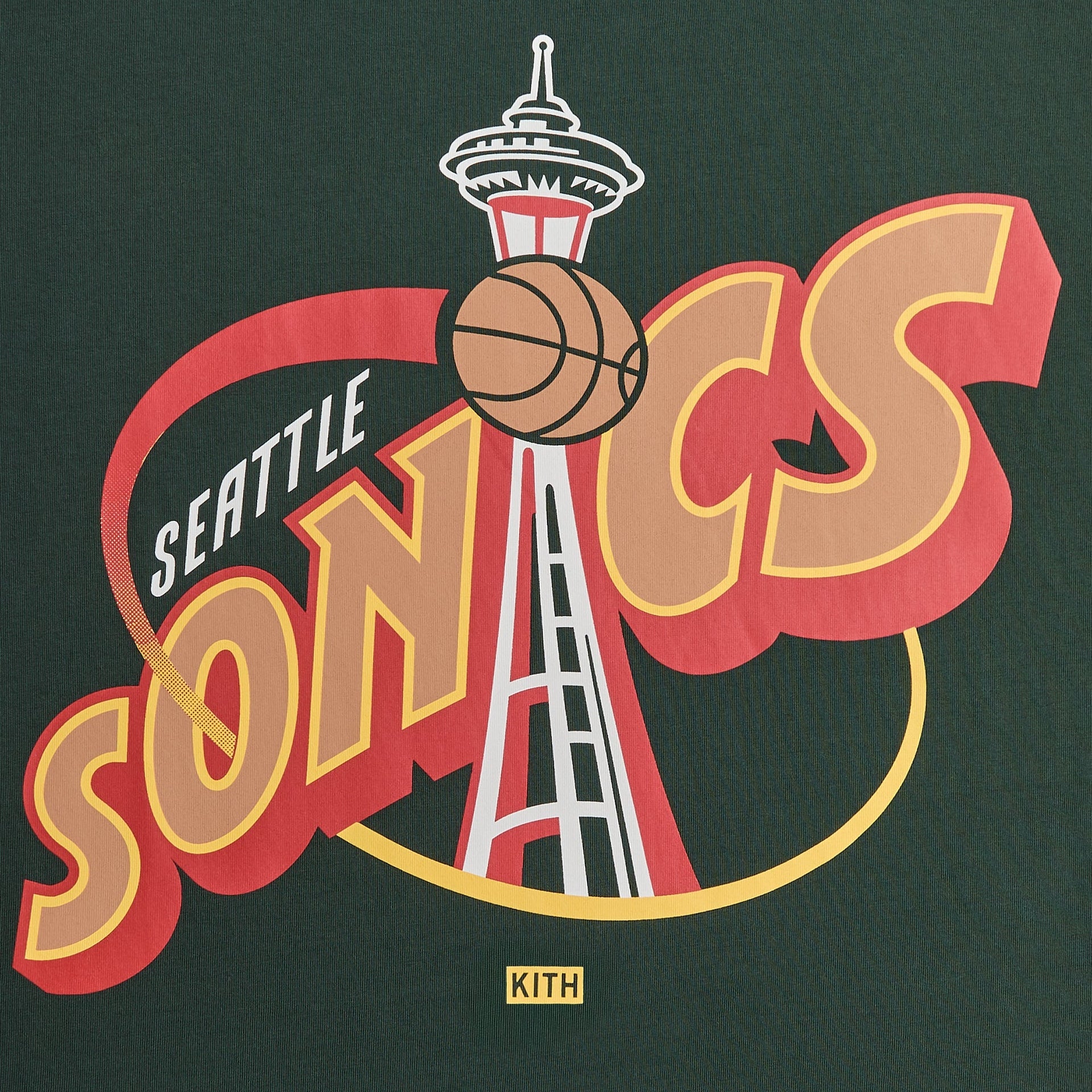 Kith for NBA All-Star Seattle SuperSonics Vintage Tee - Stadium - PH
