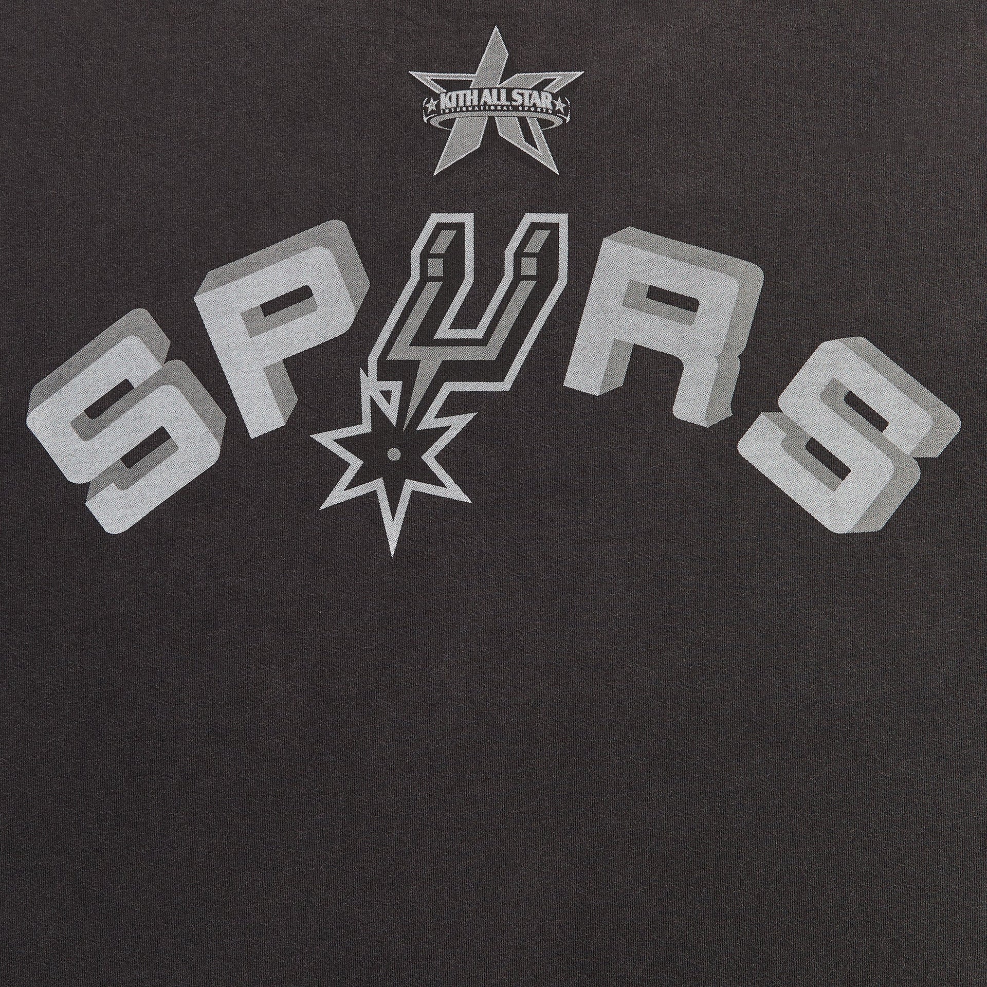 Kith for NBA All-Star San Antonio Spurs Vintage Tee - Black - PH