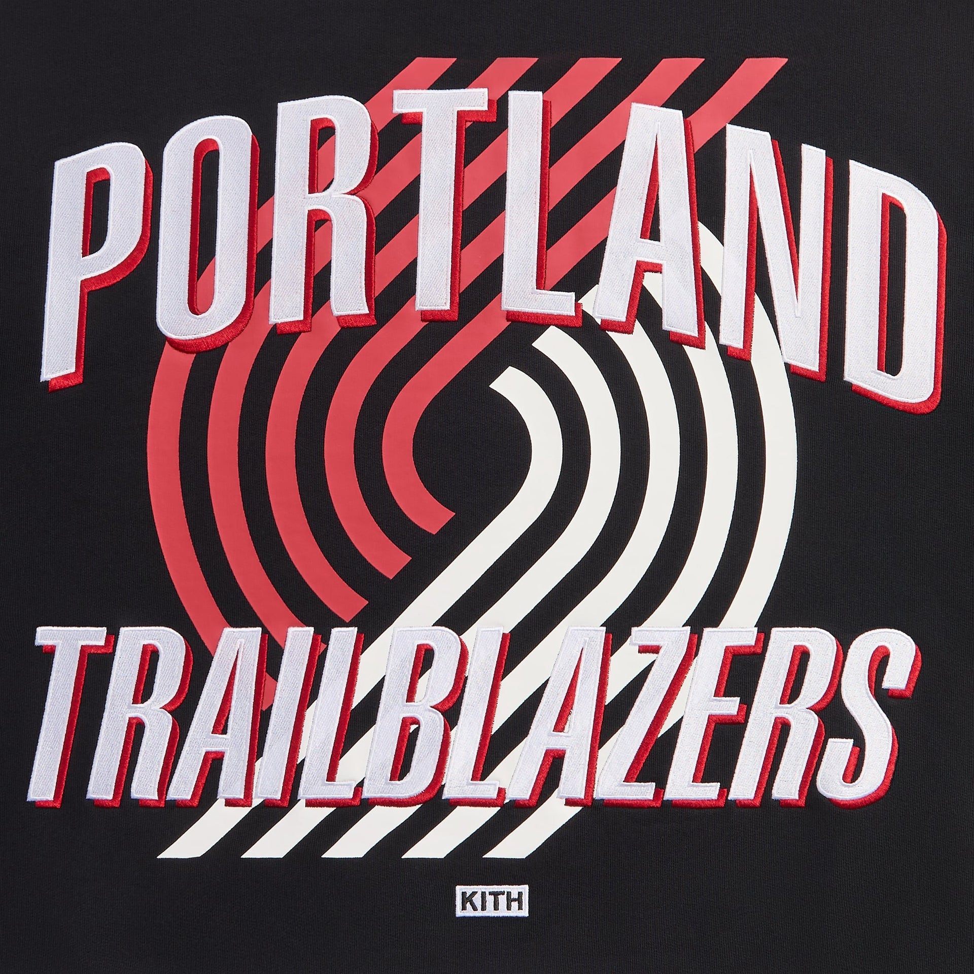 Kith for NBA All-Star Portland Trail Blazers Nelson Crewneck - Black - PH