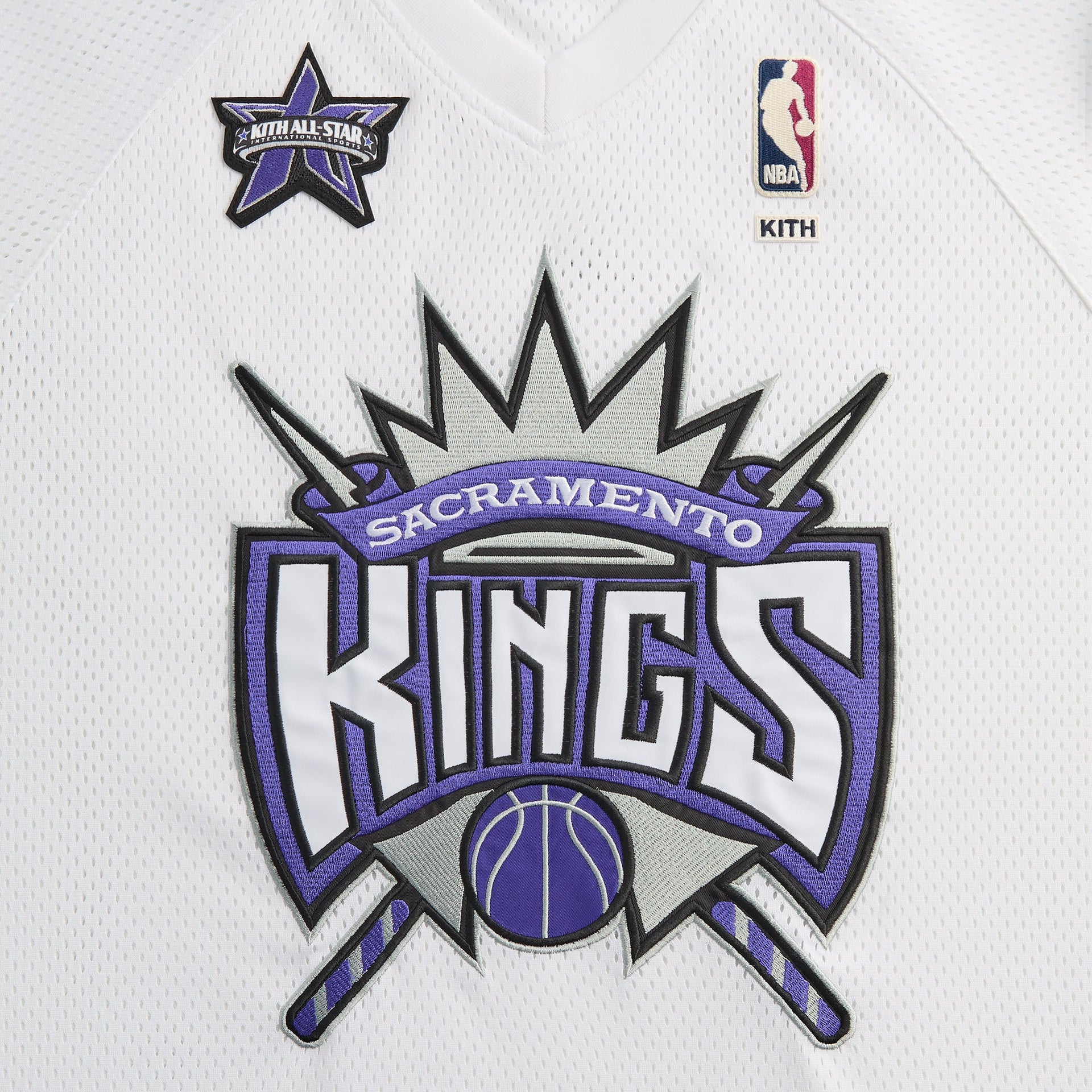 Kith for NBA All-Star Sacramento Kings Samuel Shirt - White