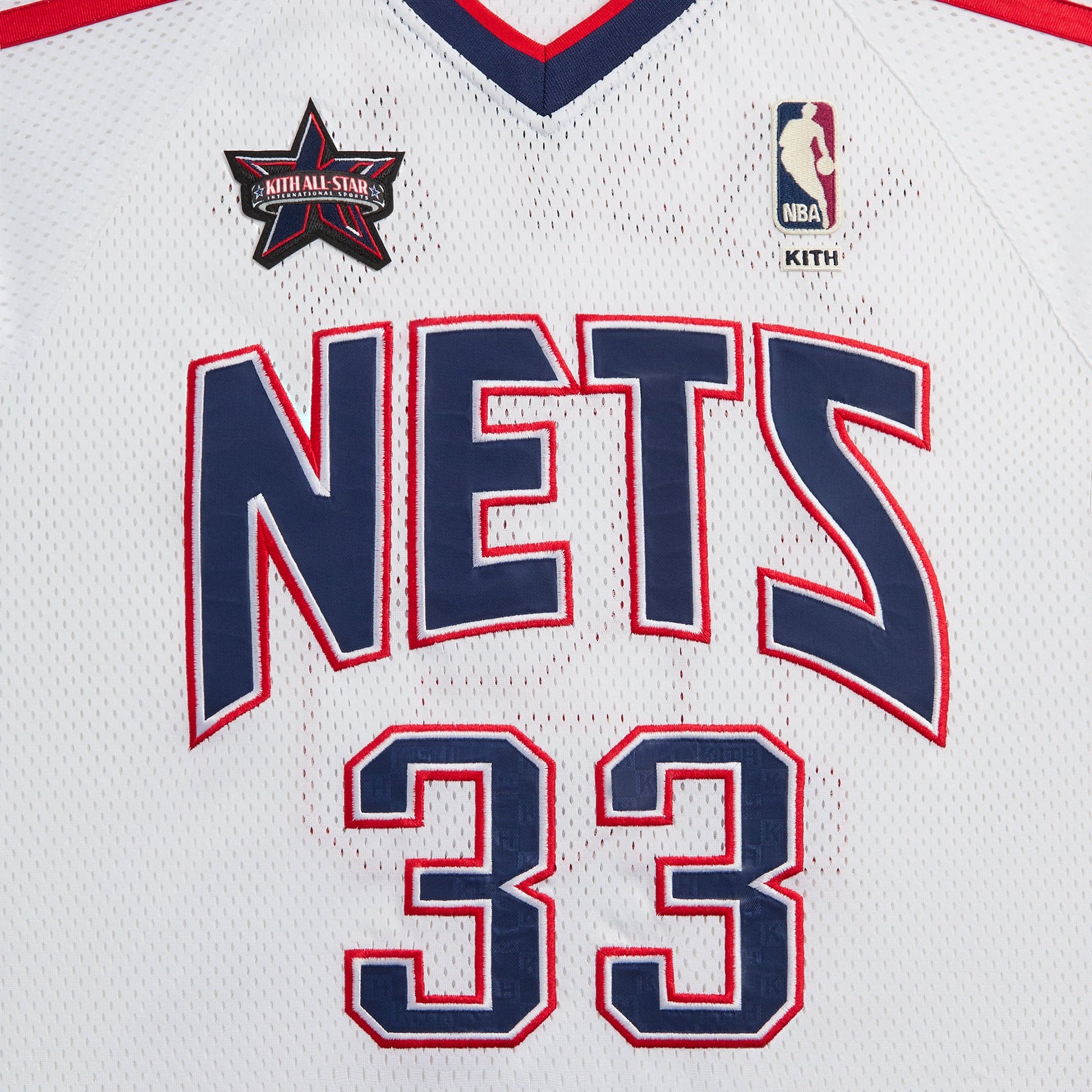 Kith for NBA All-Star New Jersey Nets Leon Shirt - White