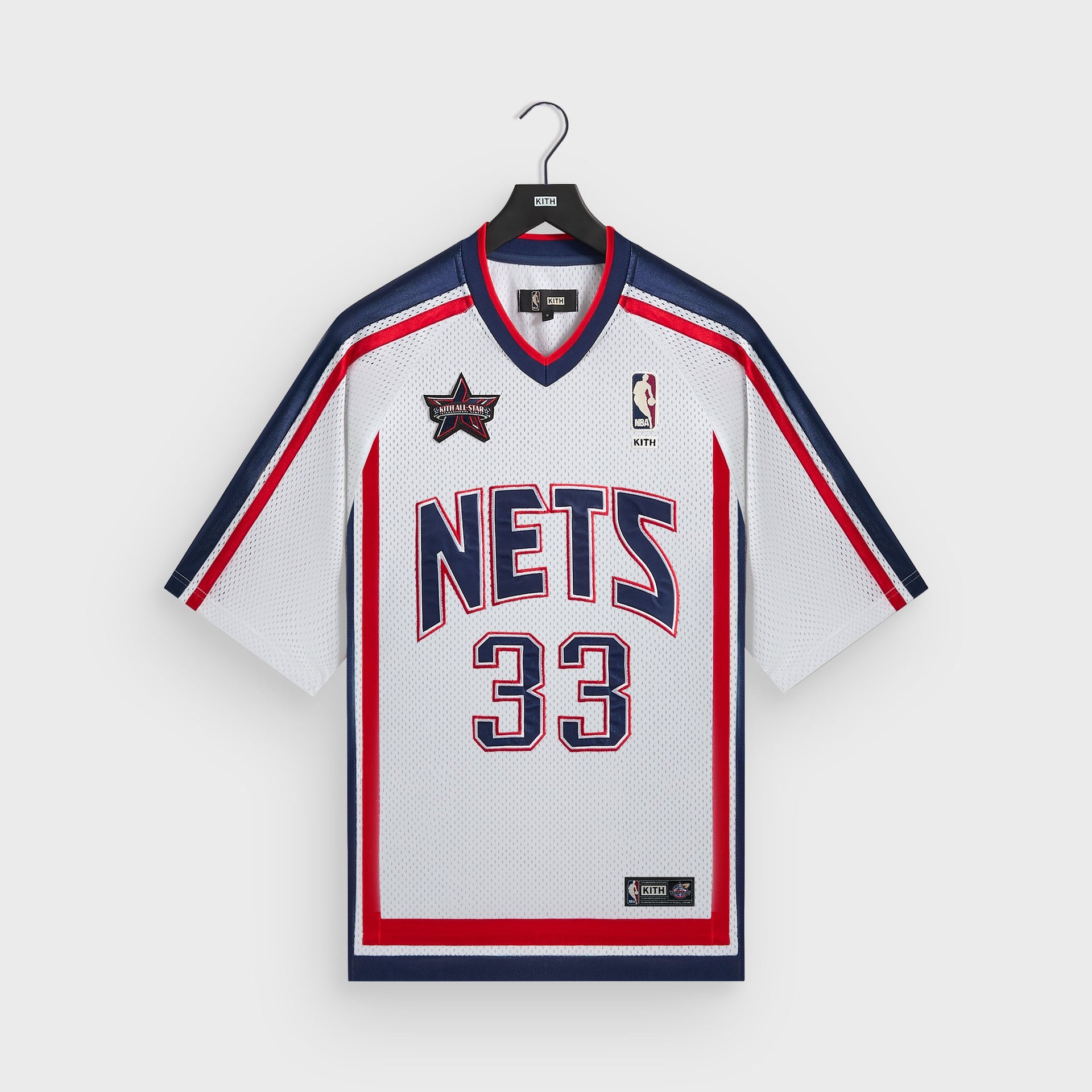Kith for NBA All-Star New Jersey Nets Leon Shirt - White