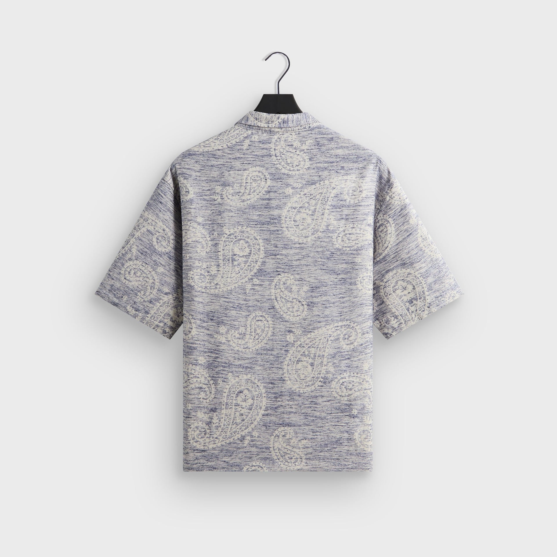 Kith Heathered Paisley Torin Shirt - Light Indigo