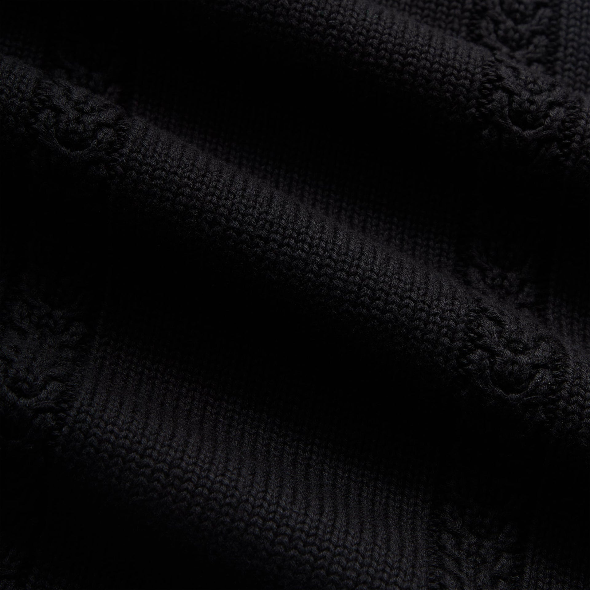 Kith Wagner Long Sleeve Soccer Sweater - Black - PH