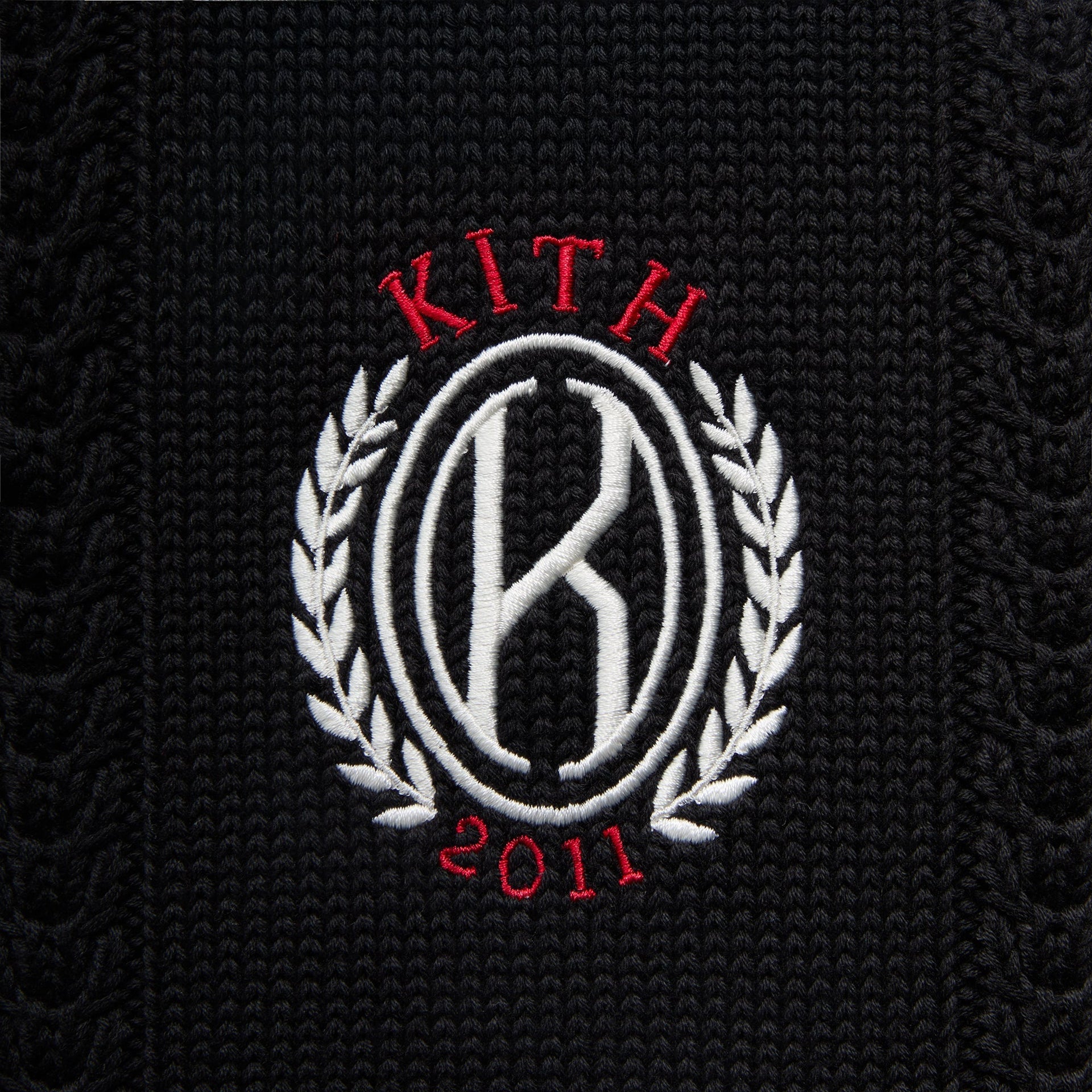 Kith Wagner Long Sleeve Soccer Sweater - Black - PH