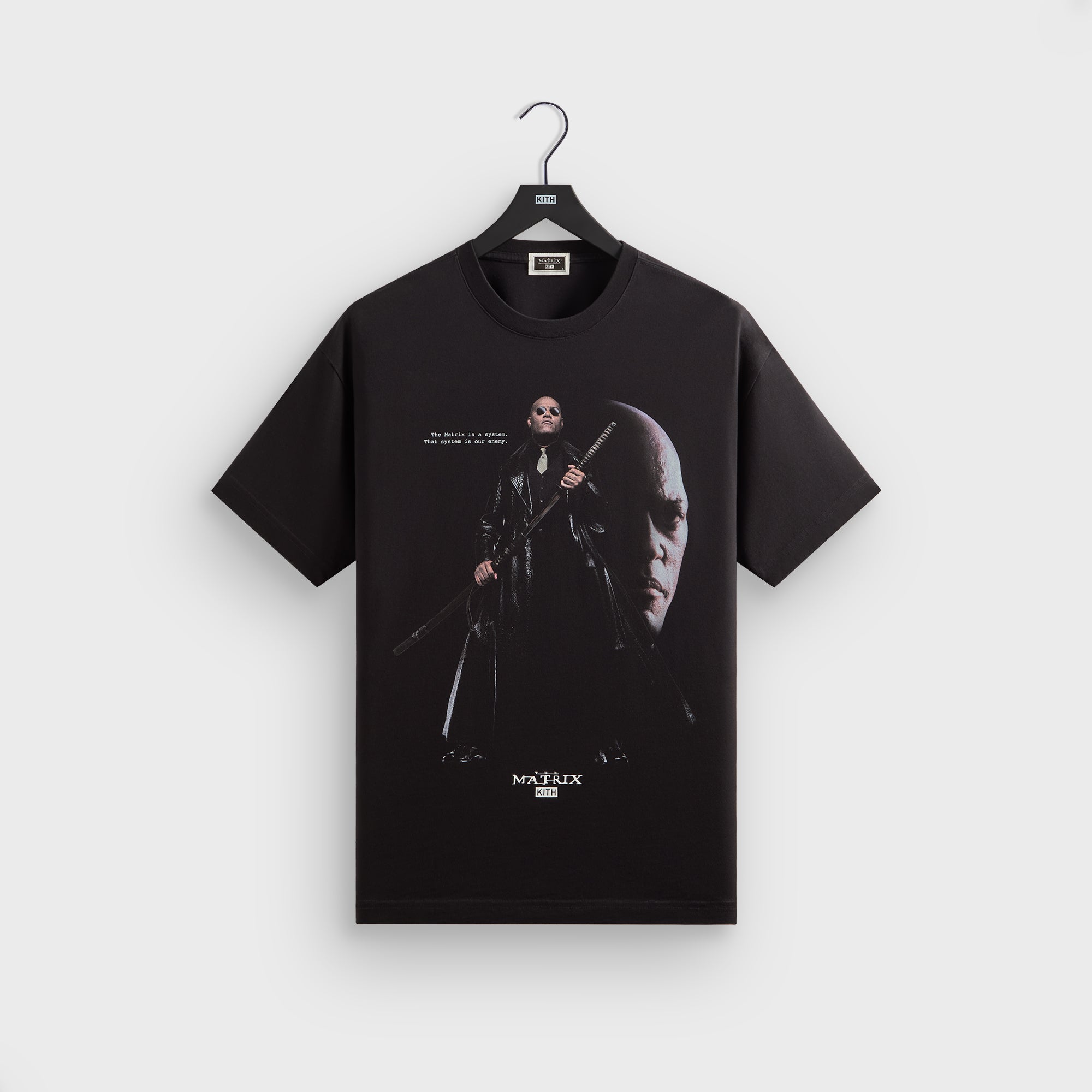 Kith for The Matrix The Matrix Has You Tee - Black – Kith Canada