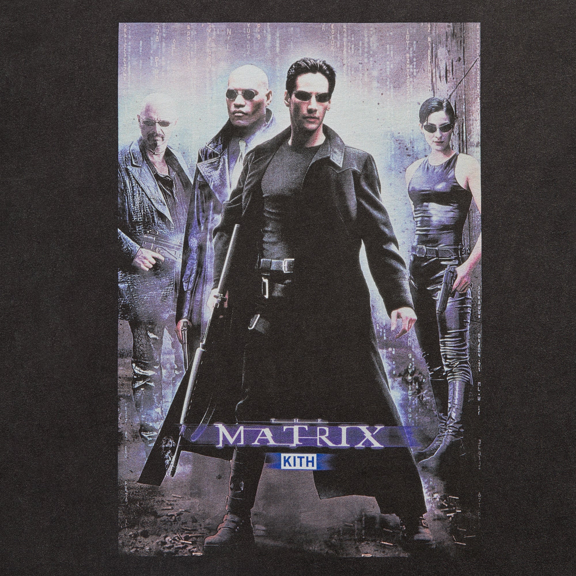 Kith for The Matrix Stopping Bullets Tee - Black – Kith Canada