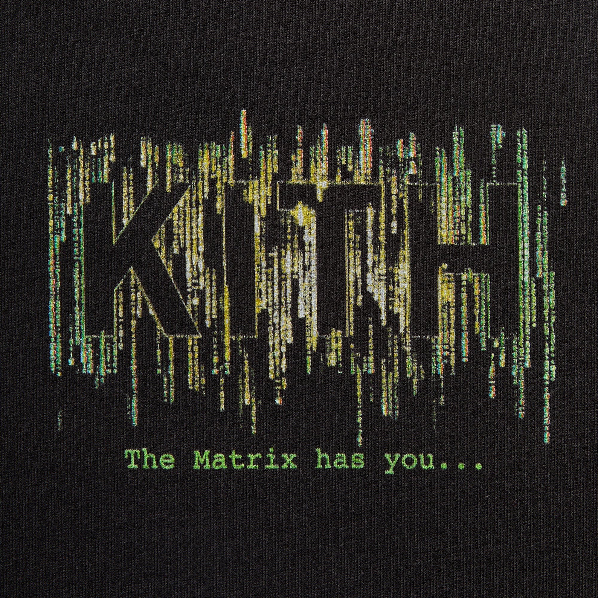 Kith for The Matrix The Matrix Has You Tee - Black – Kith Canada